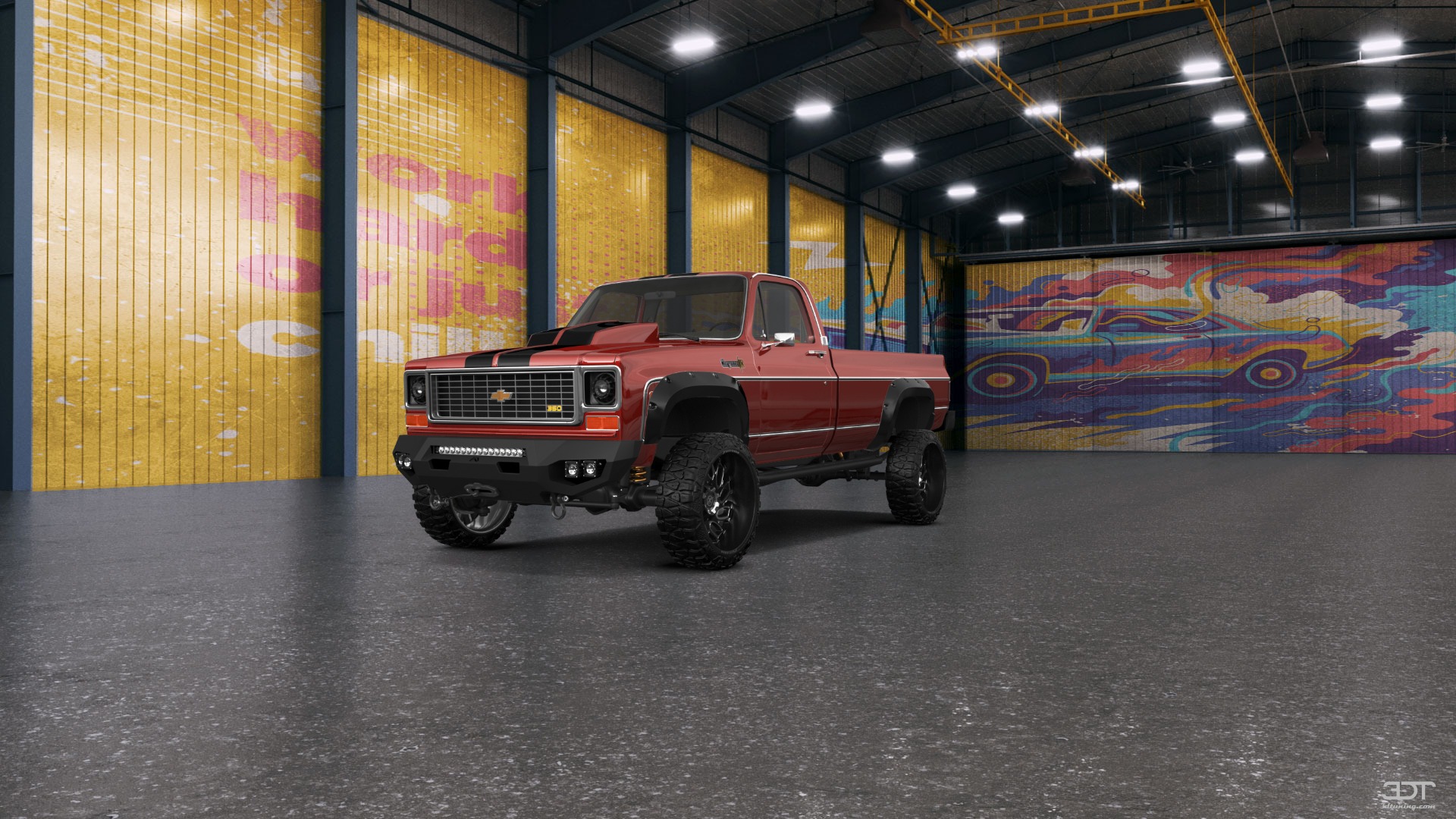 Chevrolet Silverado C-10 2 Door pickup truck 1973 tuning