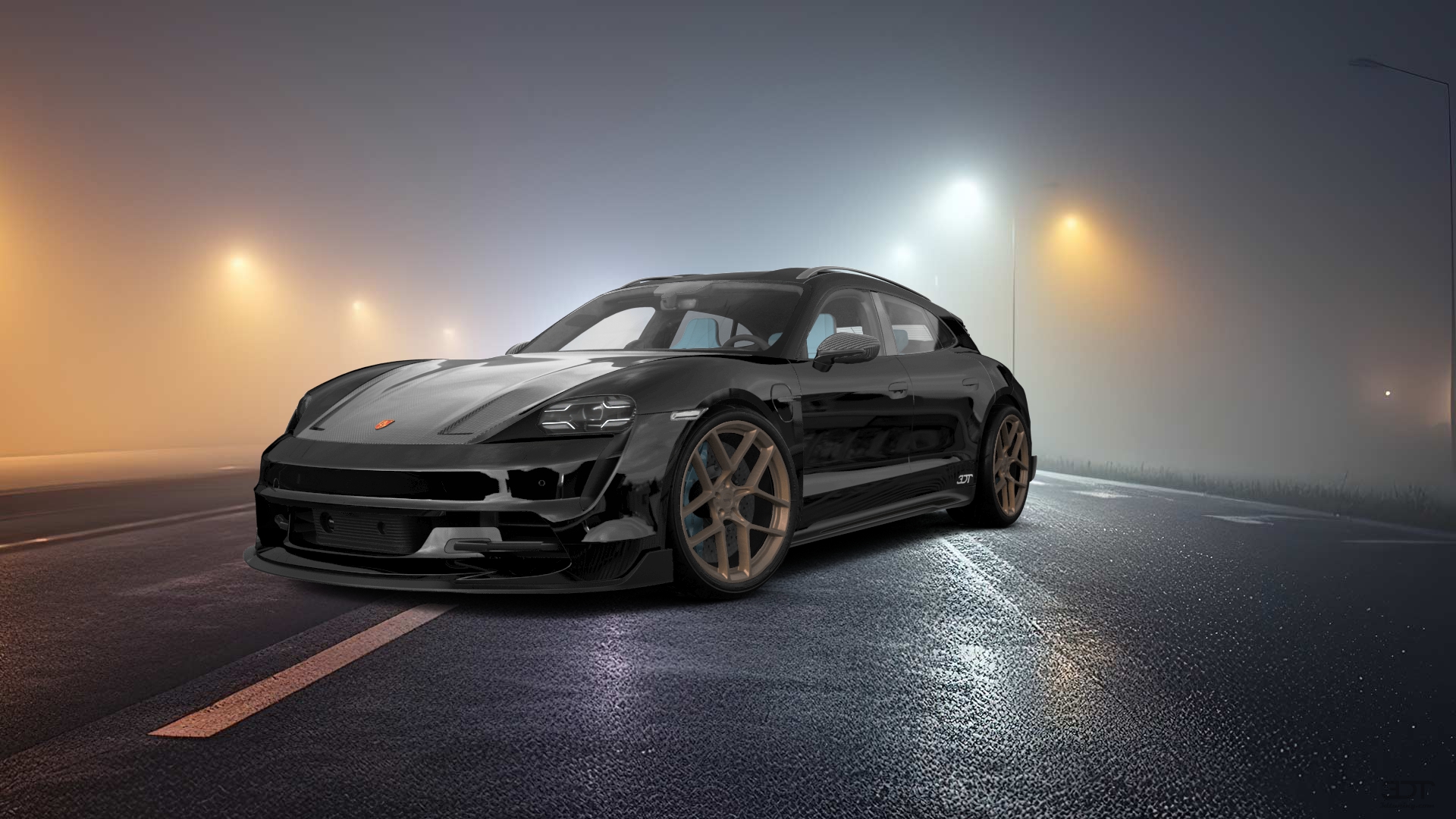 Porsche Taycan Sport Turismo Shooting Brake 2019 tuning