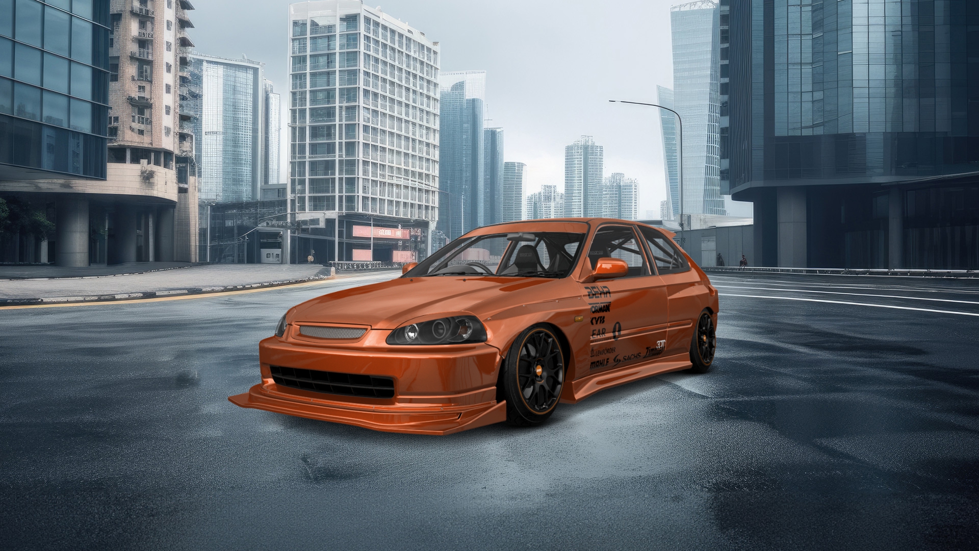 Honda Civic 3 Door Hatchback 1997 tuning