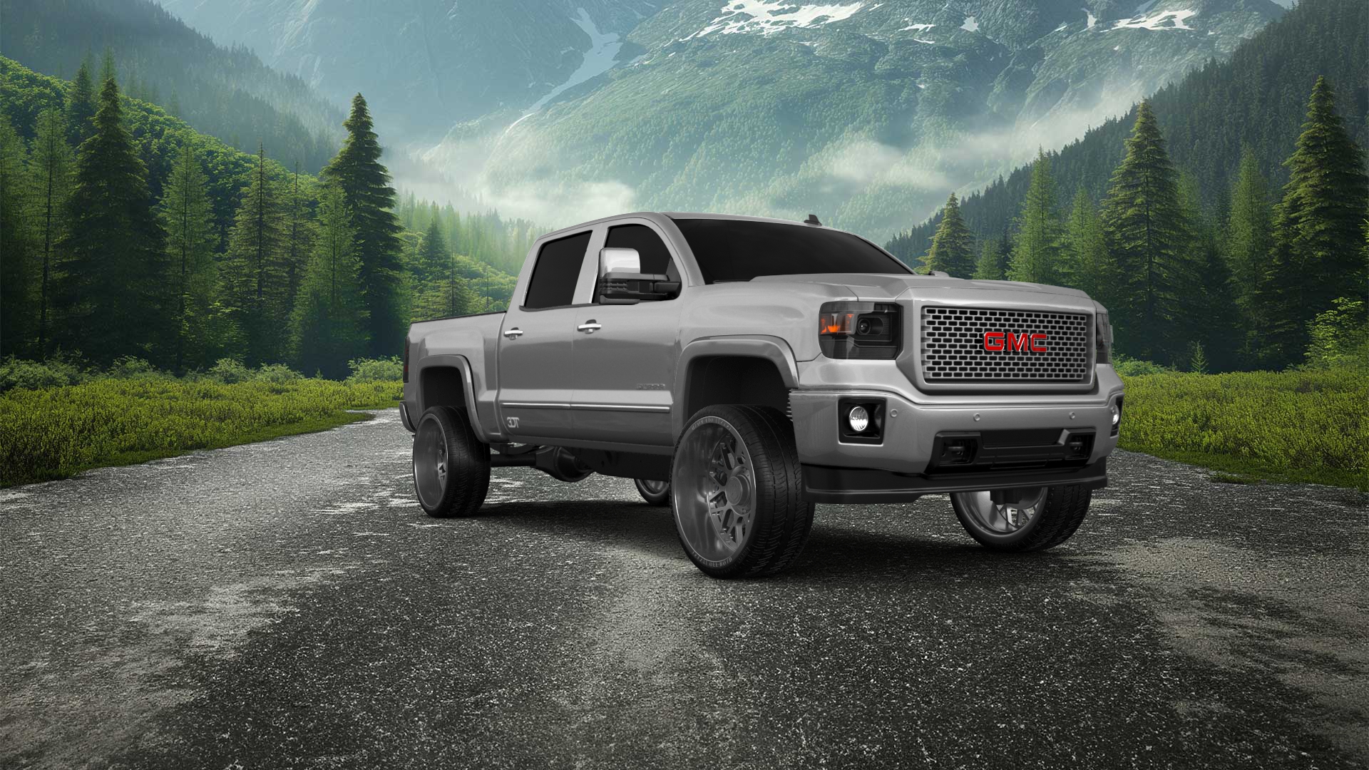 GMC Sierra 4 Door pickup truck 2014 tuning