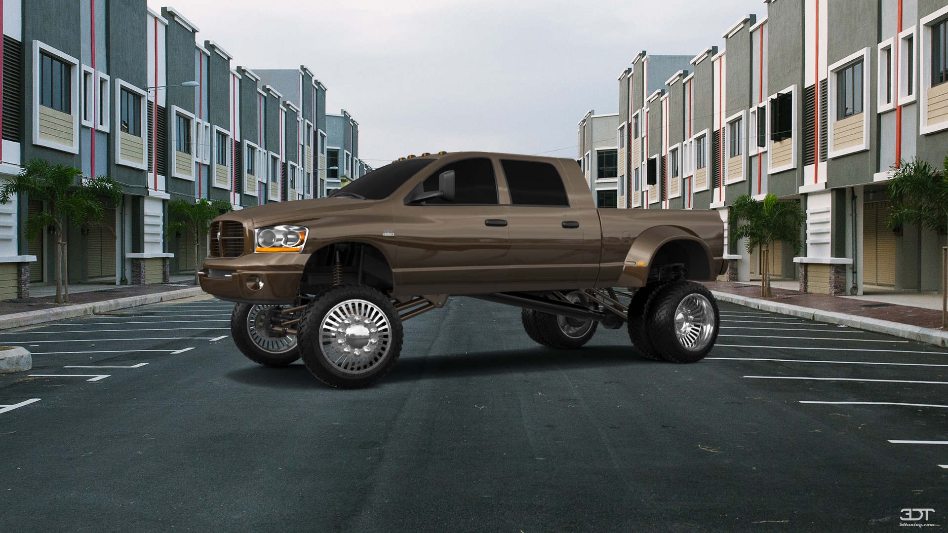 Dodge Ram 3500 Dually 4 Door pickup truck 2007