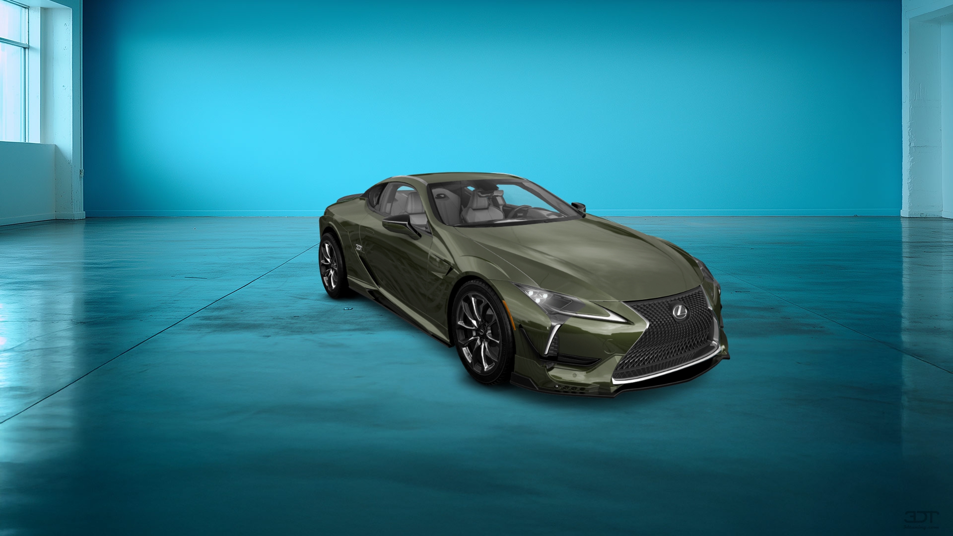 Lexus LC500 2 door fastback coupe 2017 tuning
