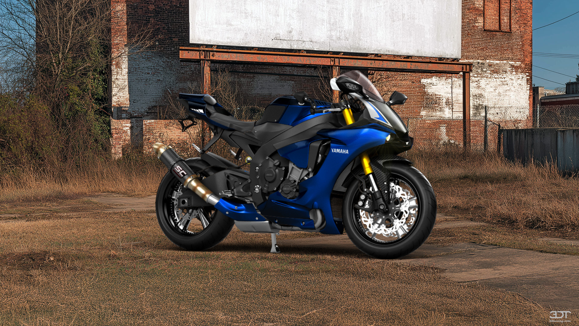 Yamaha YZF R1 Sport Bike 2015 tuning