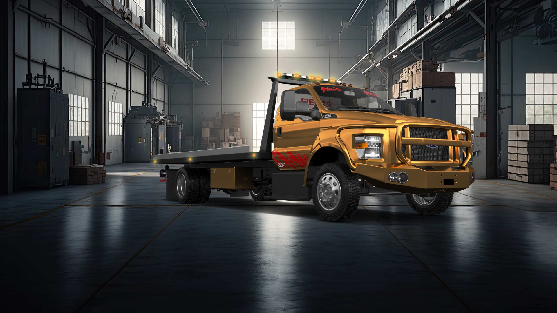 Ford F-650 Tow Truck Pickup 2016