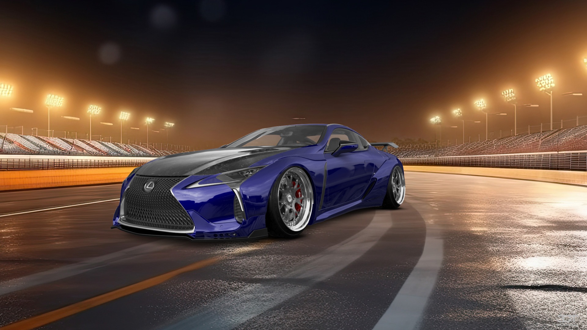 Lexus LC500 2 door fastback coupe 2017 tuning