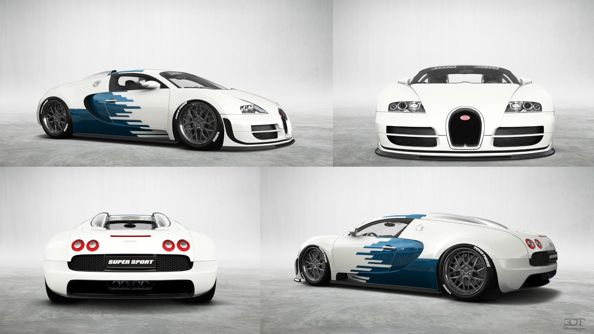 Bugatti Veyron 2 Door Coupe 2005 tuning