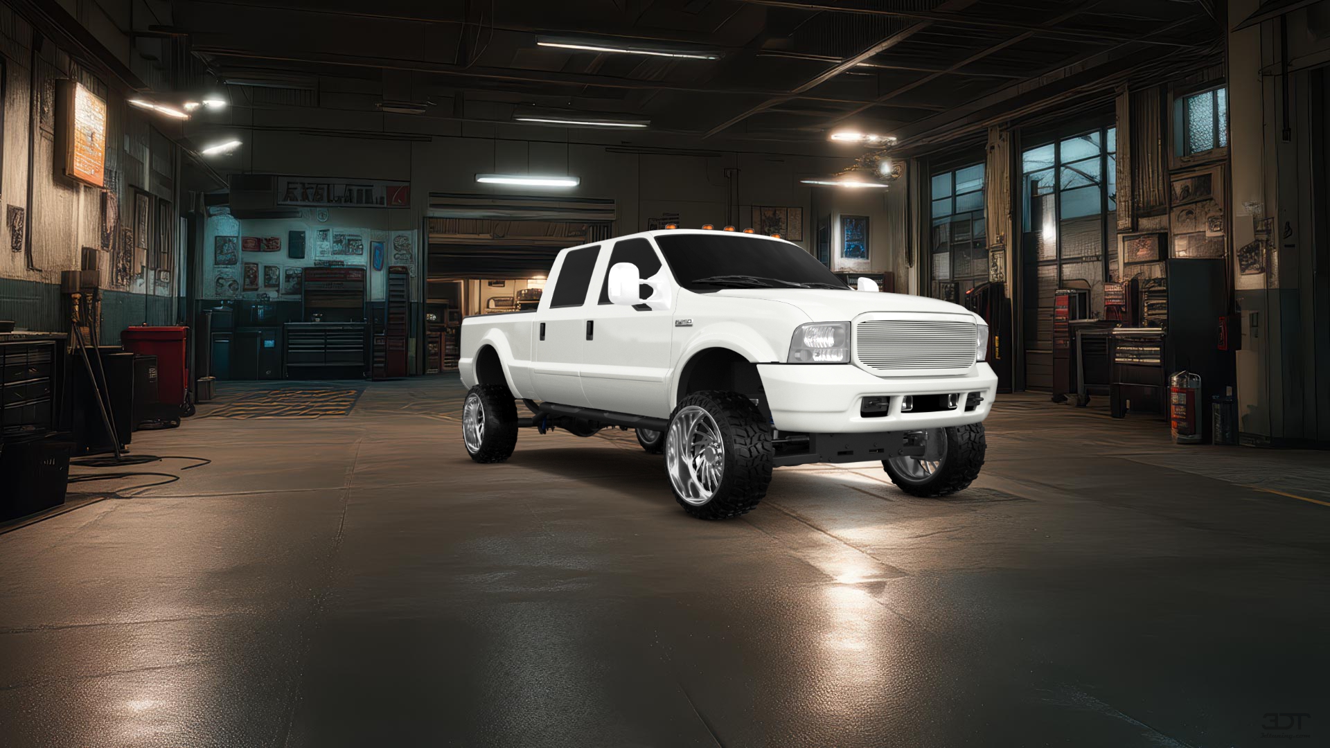 Ford F-250 Crew Cab 4 Door pickup truck 1999 tuning