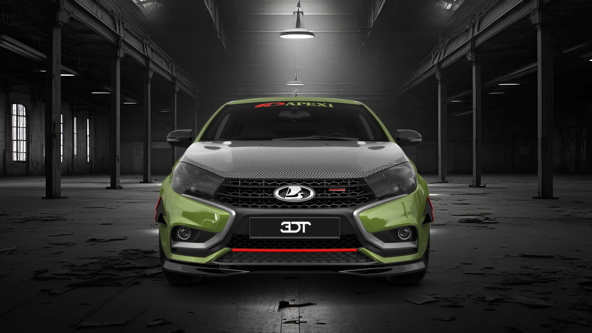 Lada Vesta 4 Door Saloon 2016 tuning