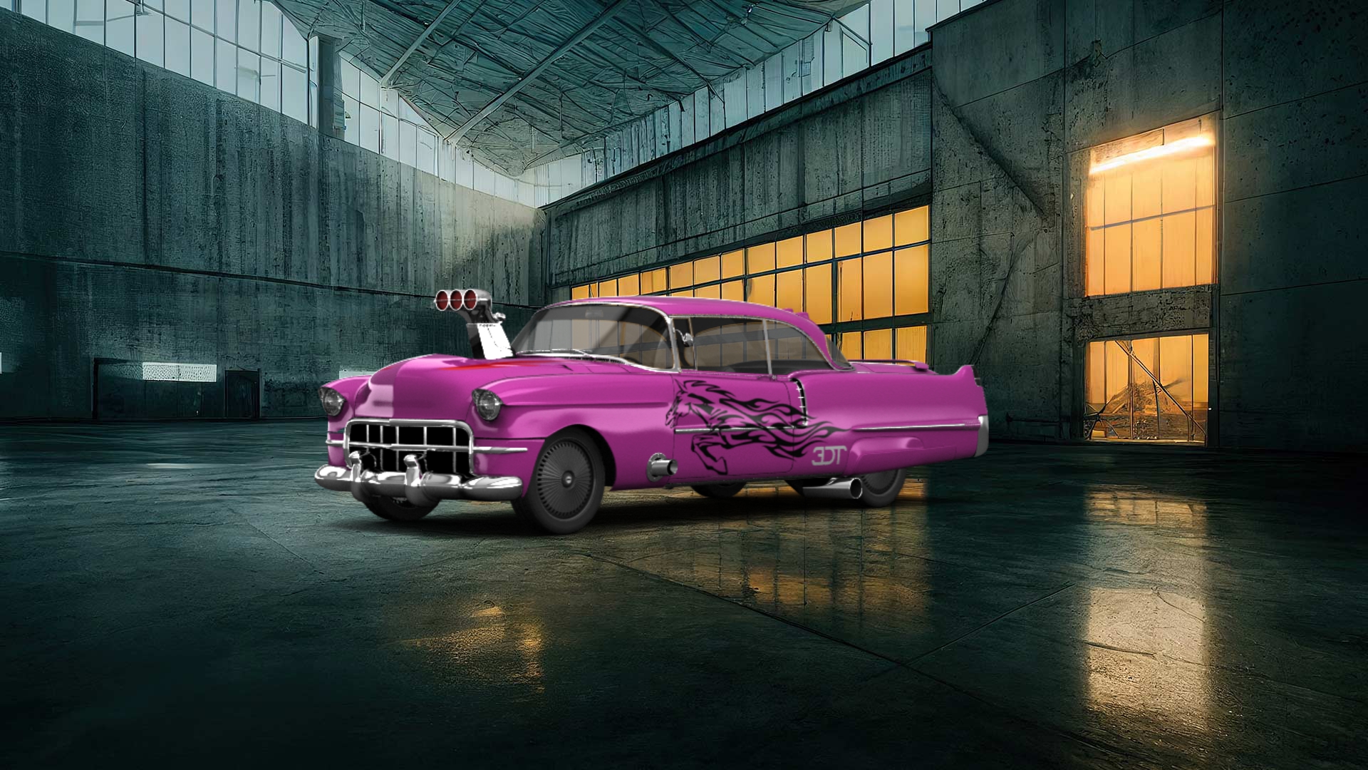 Cadillac De Ville Coupe 1956