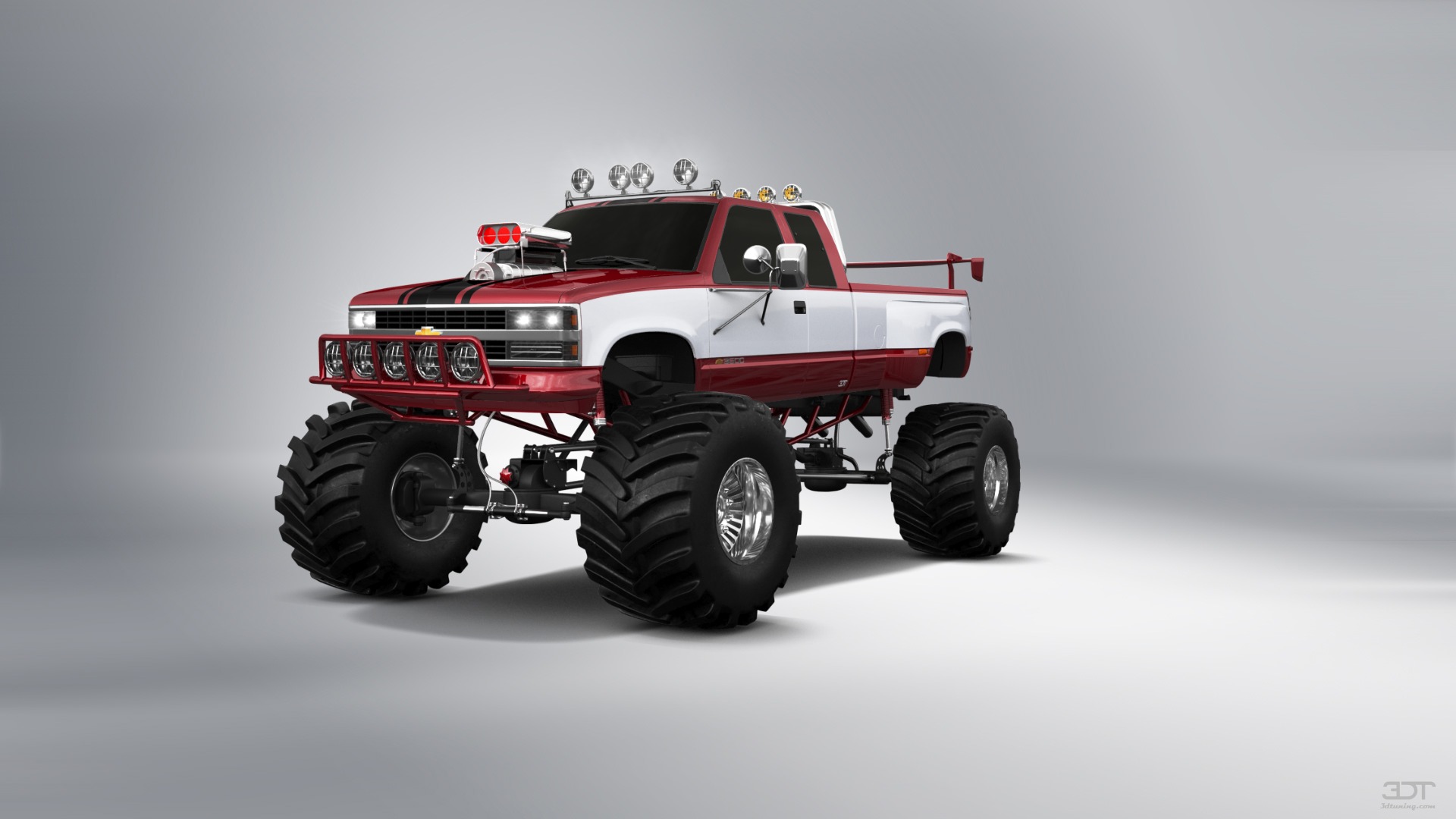 Chevrolet K3500 Extended Cab Pickup Truck 1988