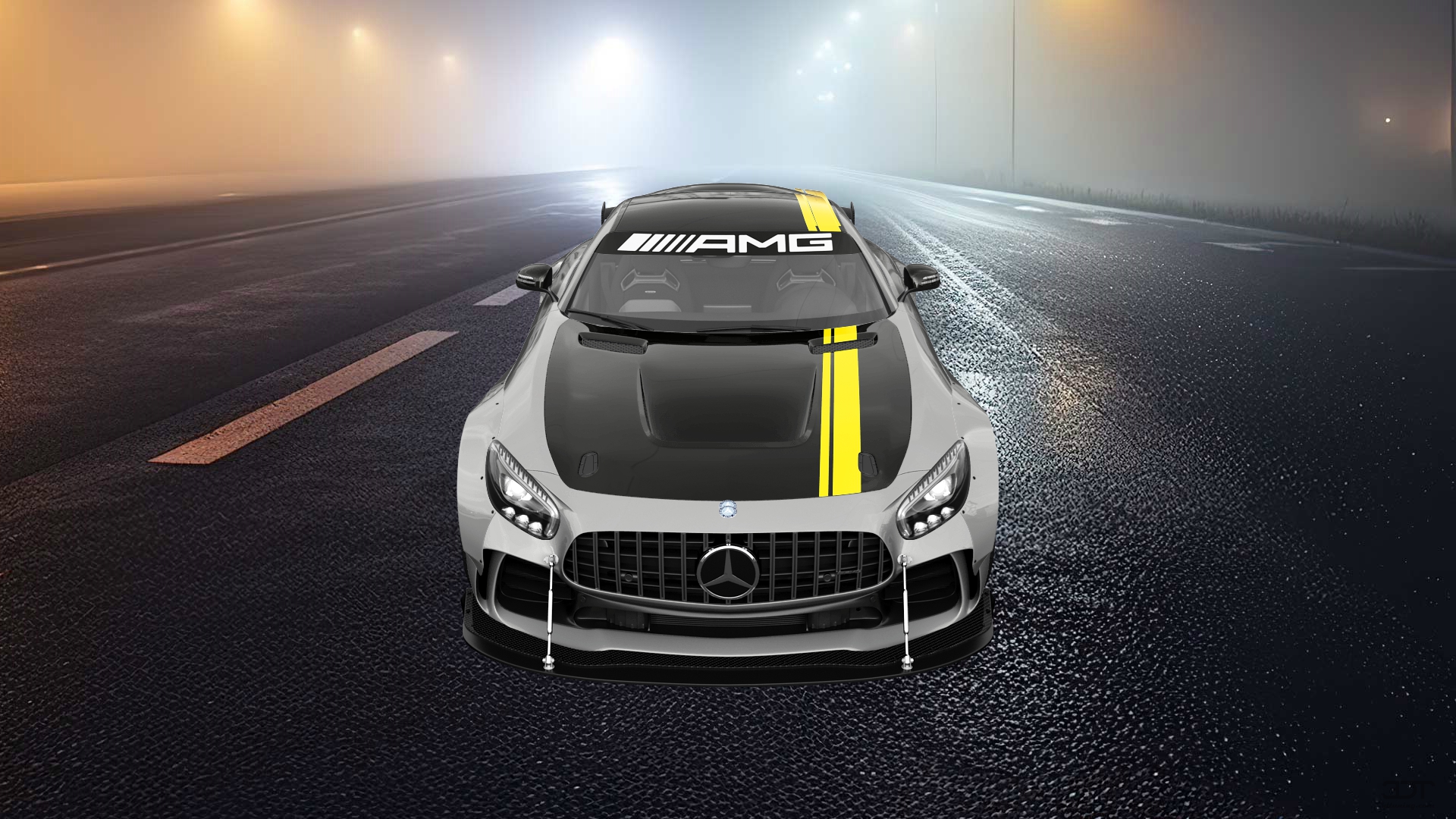 Mercedes AMG GT 2 door fastback coupe 2016