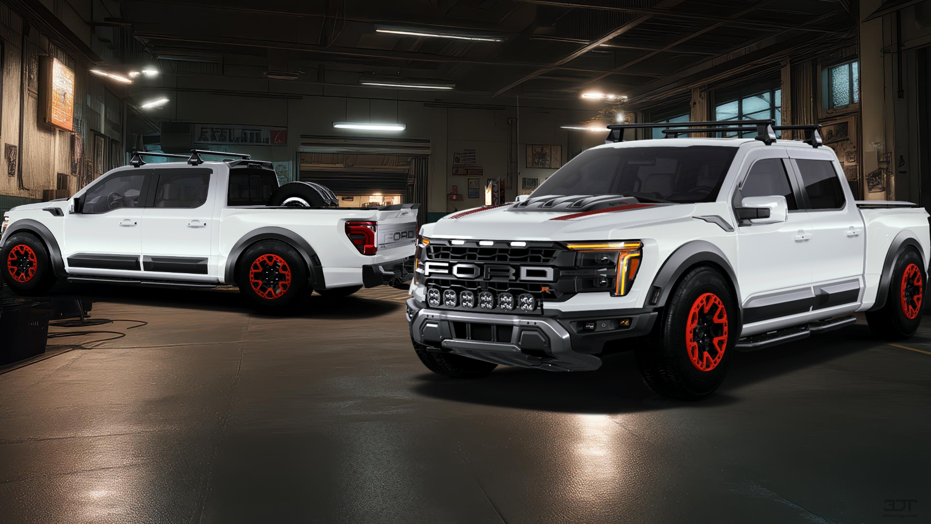 Ford F-150 Raptor 4 Door pickup truck 2024 tuning