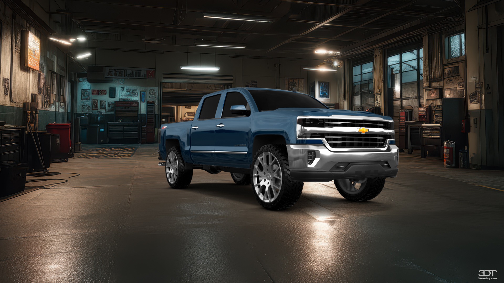 Chevrolet Silverado 1500 4 Door pickup truck 2016 tuning