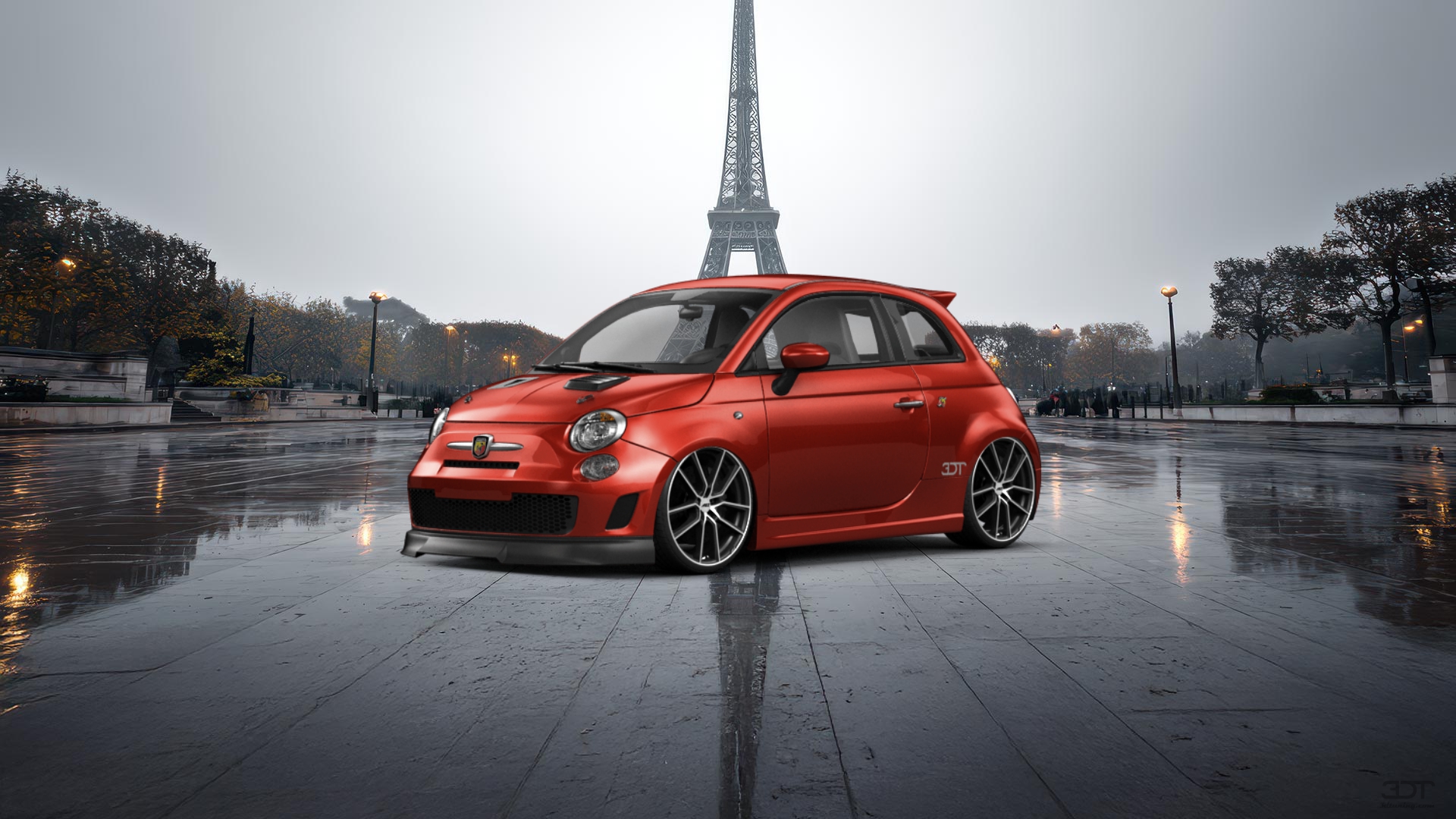 Fiat 500 Abarth 3 Door 2010 tuning