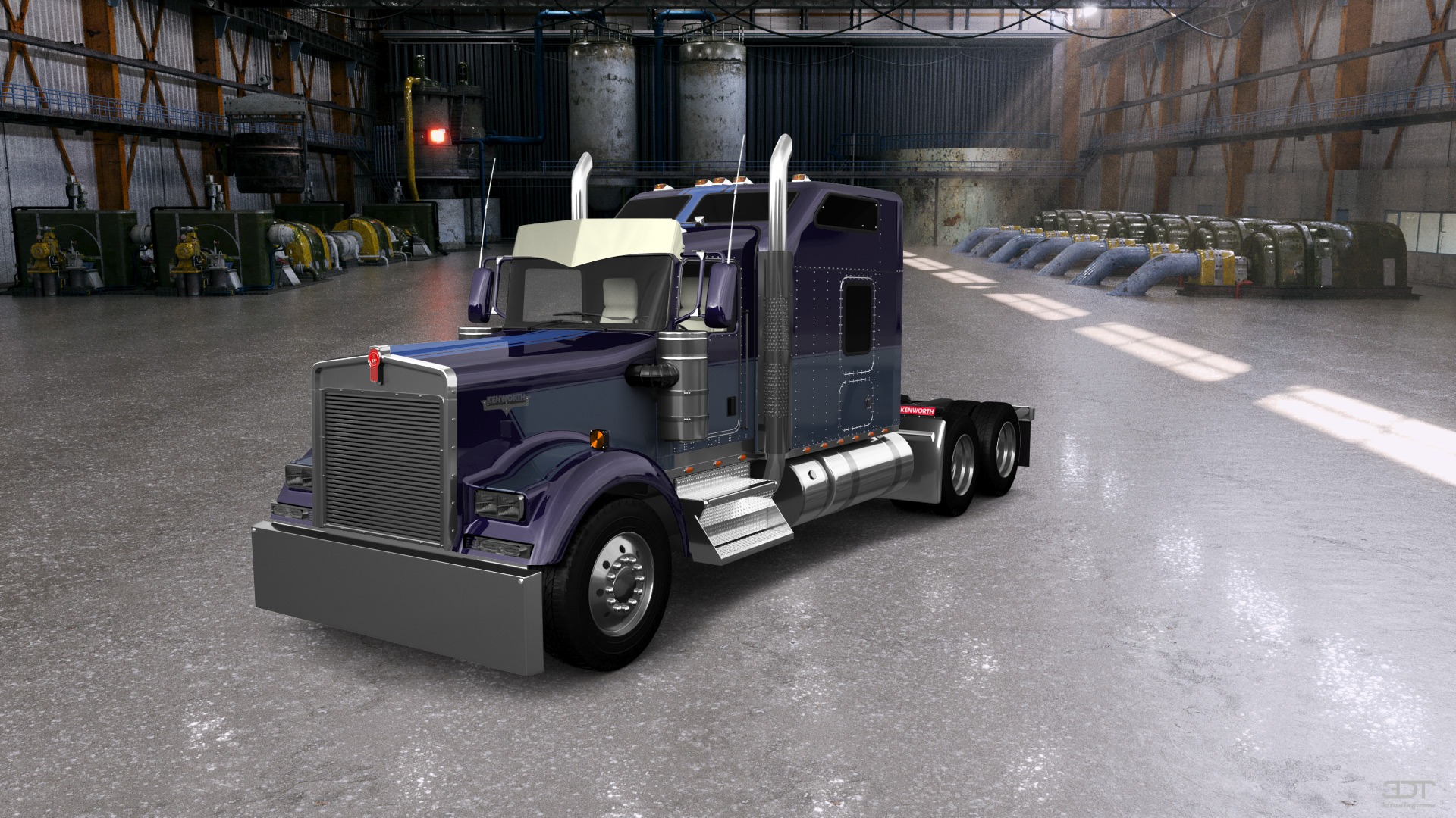 Kenworth W900 Sleeper Cab Truck 2015 tuning