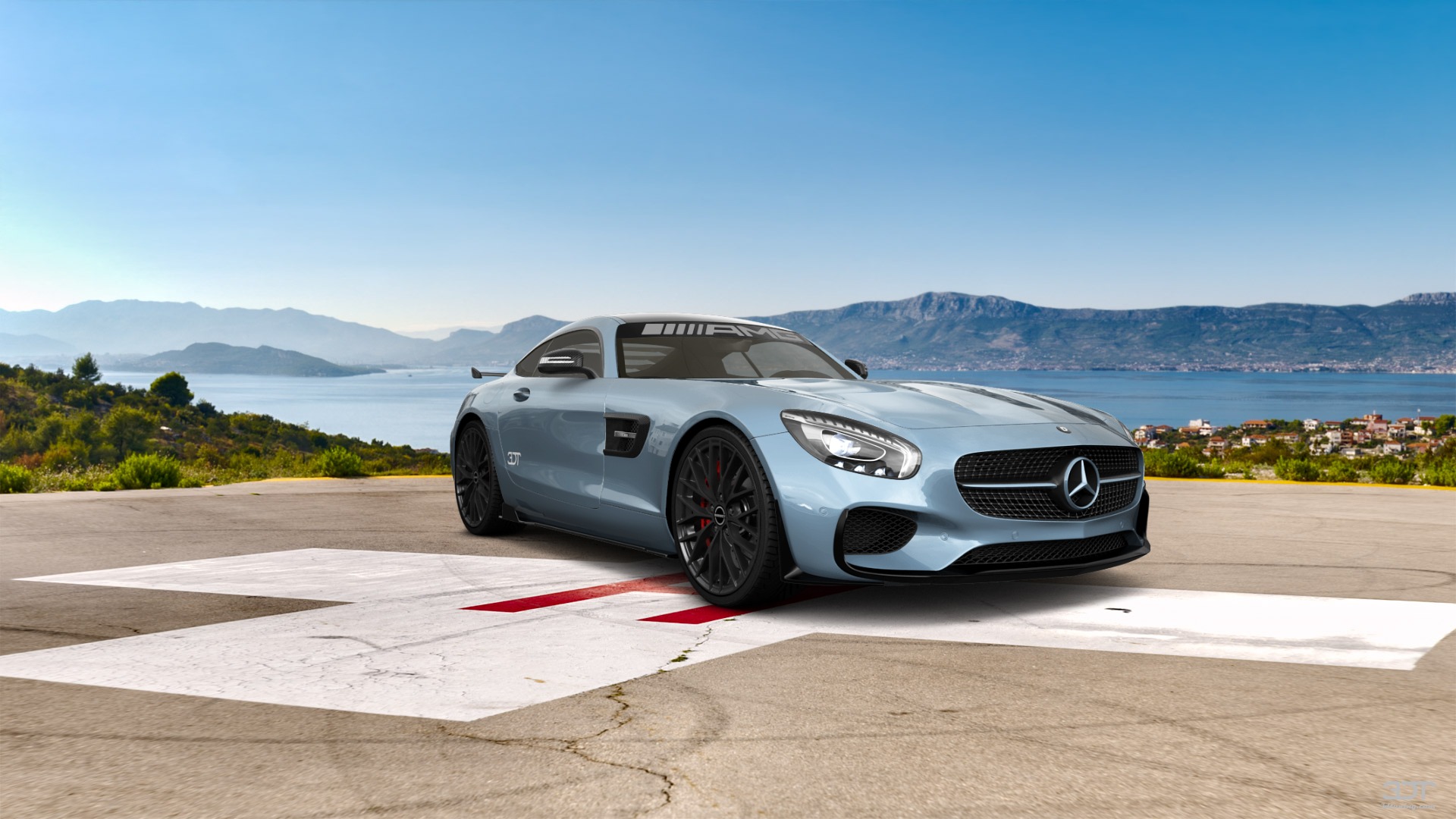 Mercedes AMG GT 2 door fastback coupe 2016
