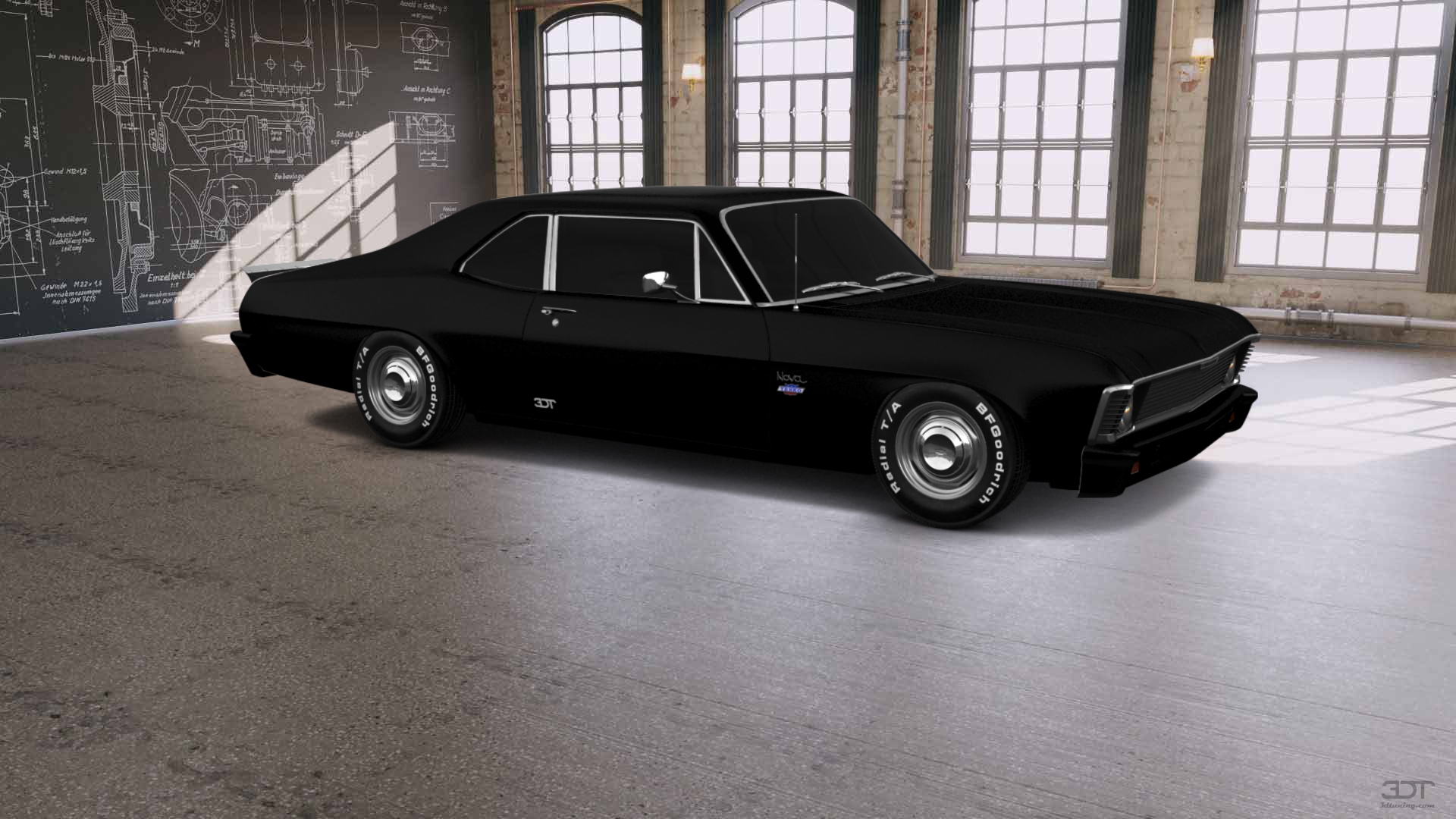 Chevrolet Chevy II Nova 2 Door Coupe 1968