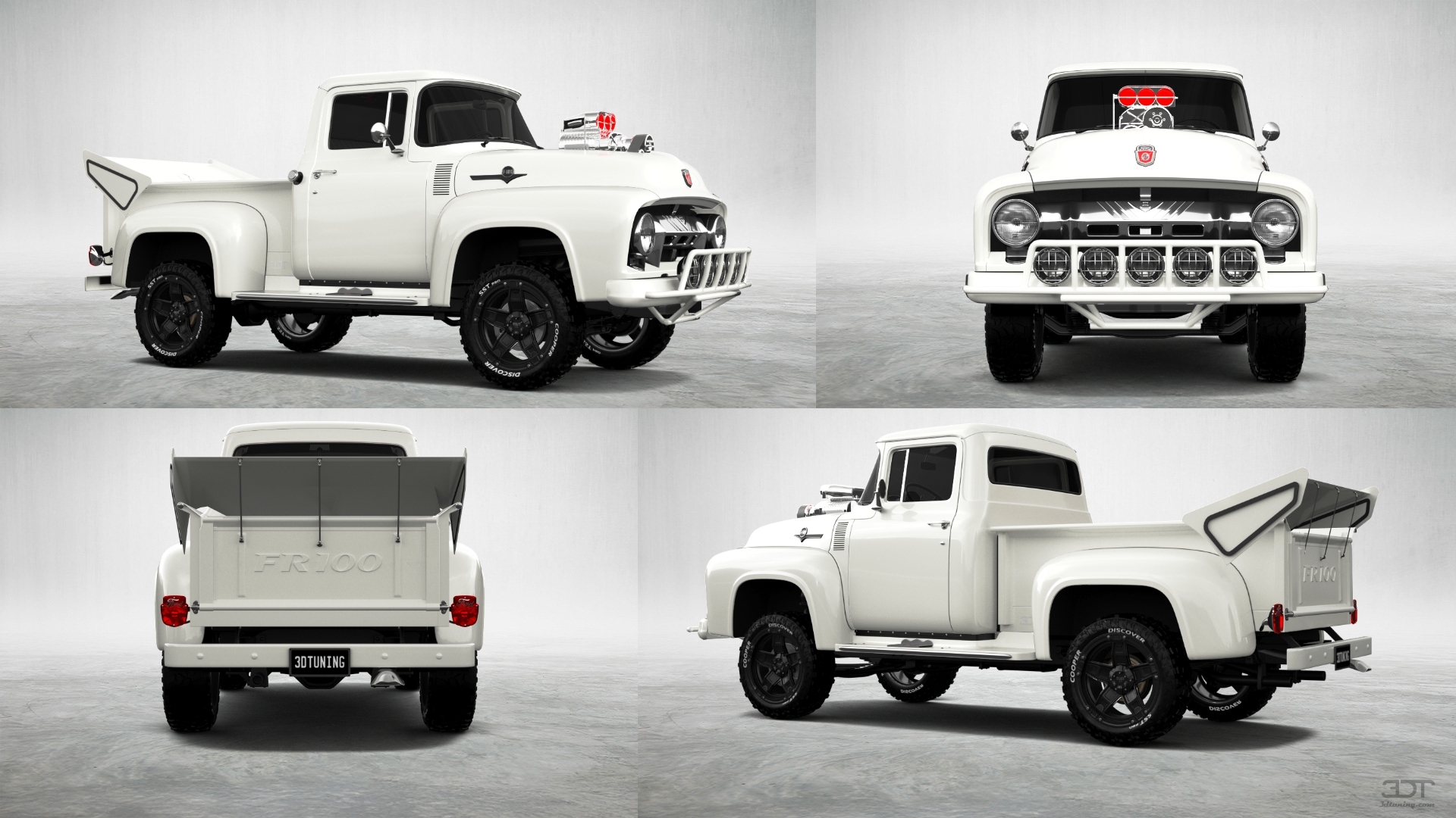 Ford F-100 2 Door truck 1956 tuning