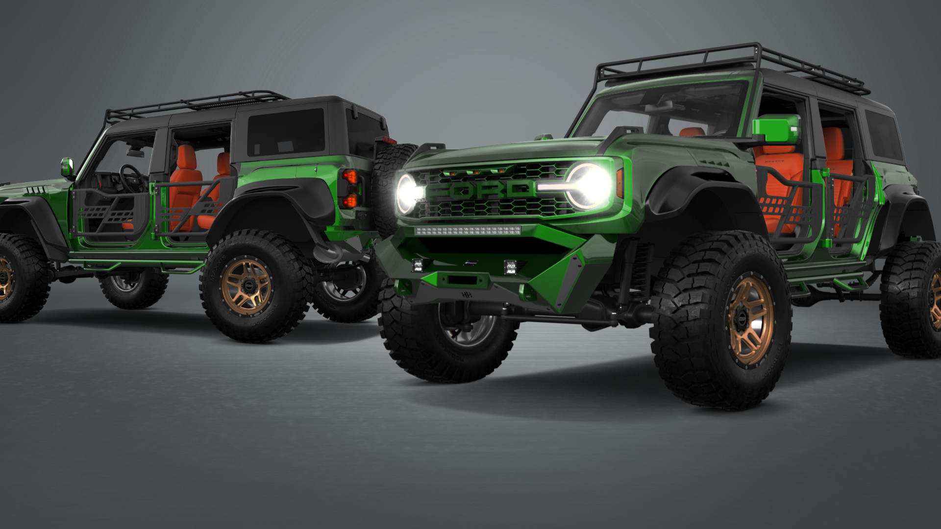 Ford Bronco Raptor 4 Door pickup truck 2022