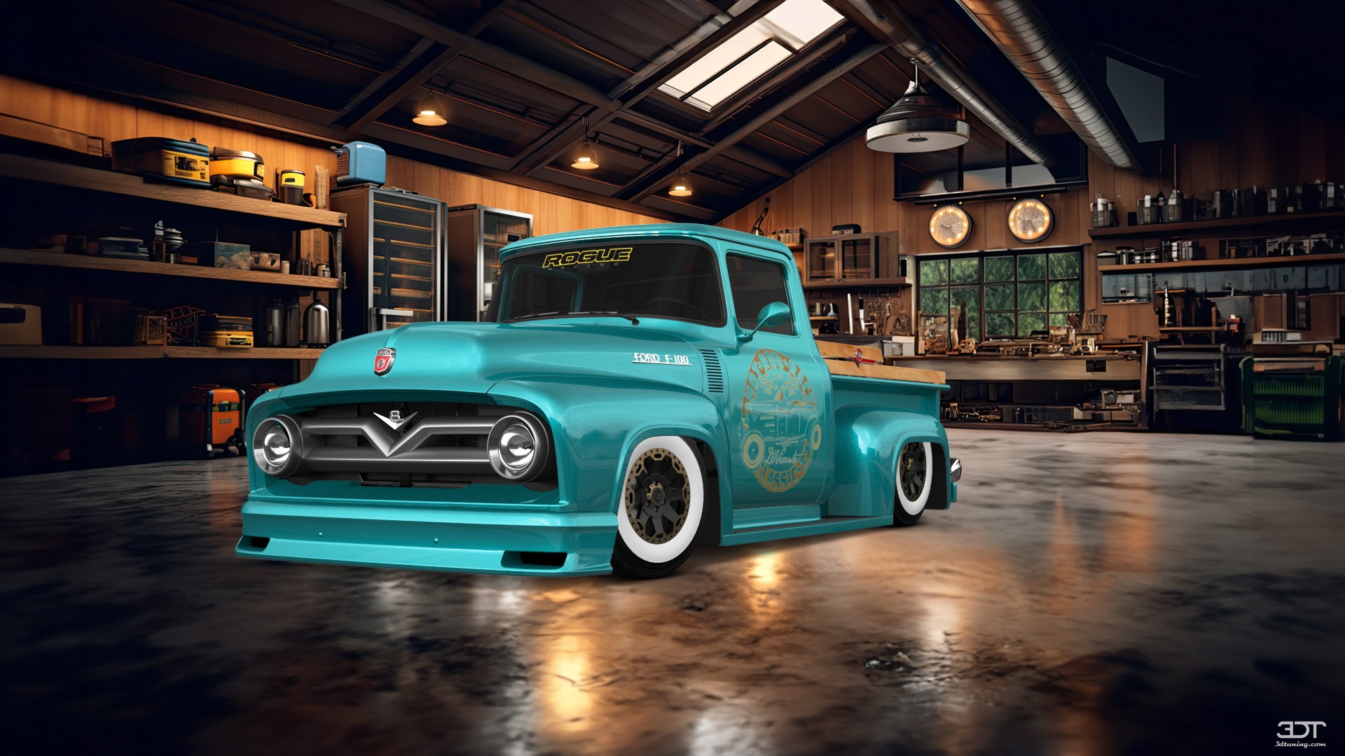 Ford F-100 2 Door truck 1956