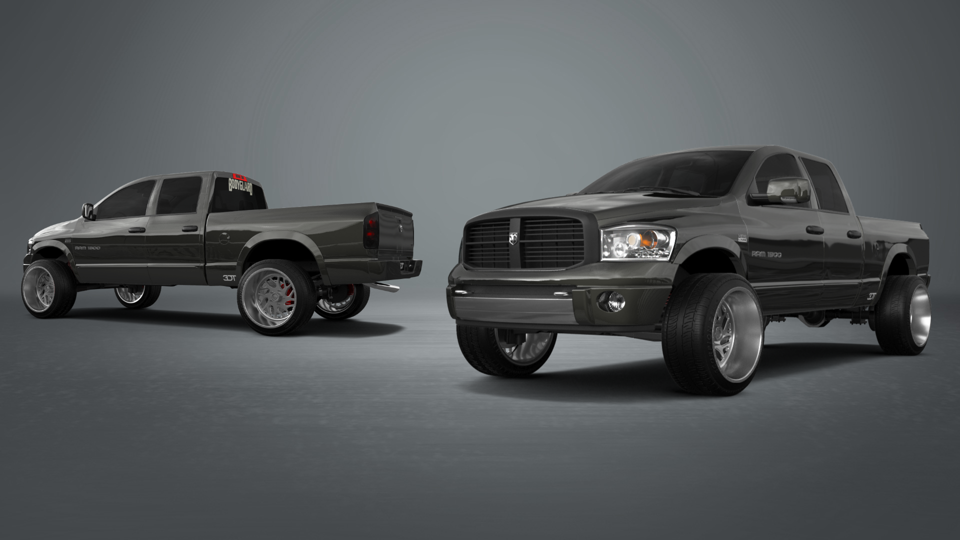 Dodge Ram 1500 Quad-Cab 4 Door pickup truck 2006