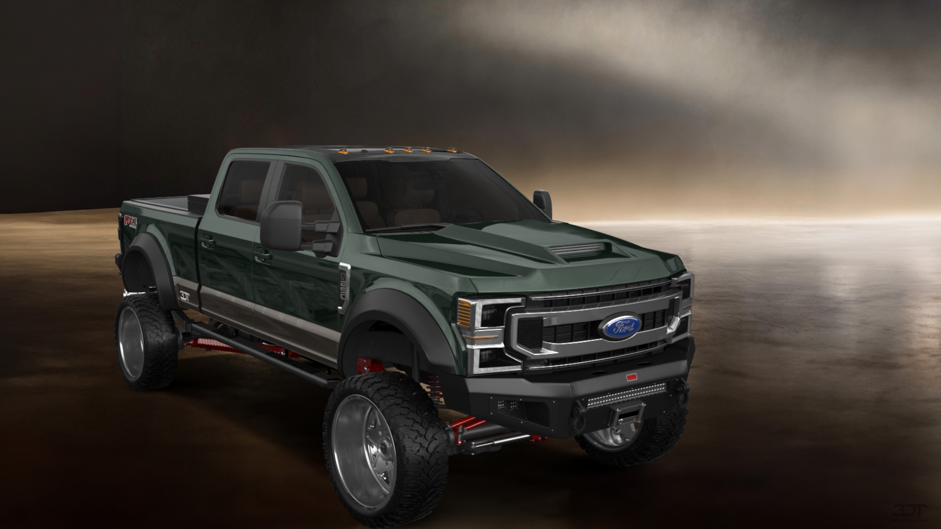 Ford F-250 4 Door pickup truck 2021 tuning