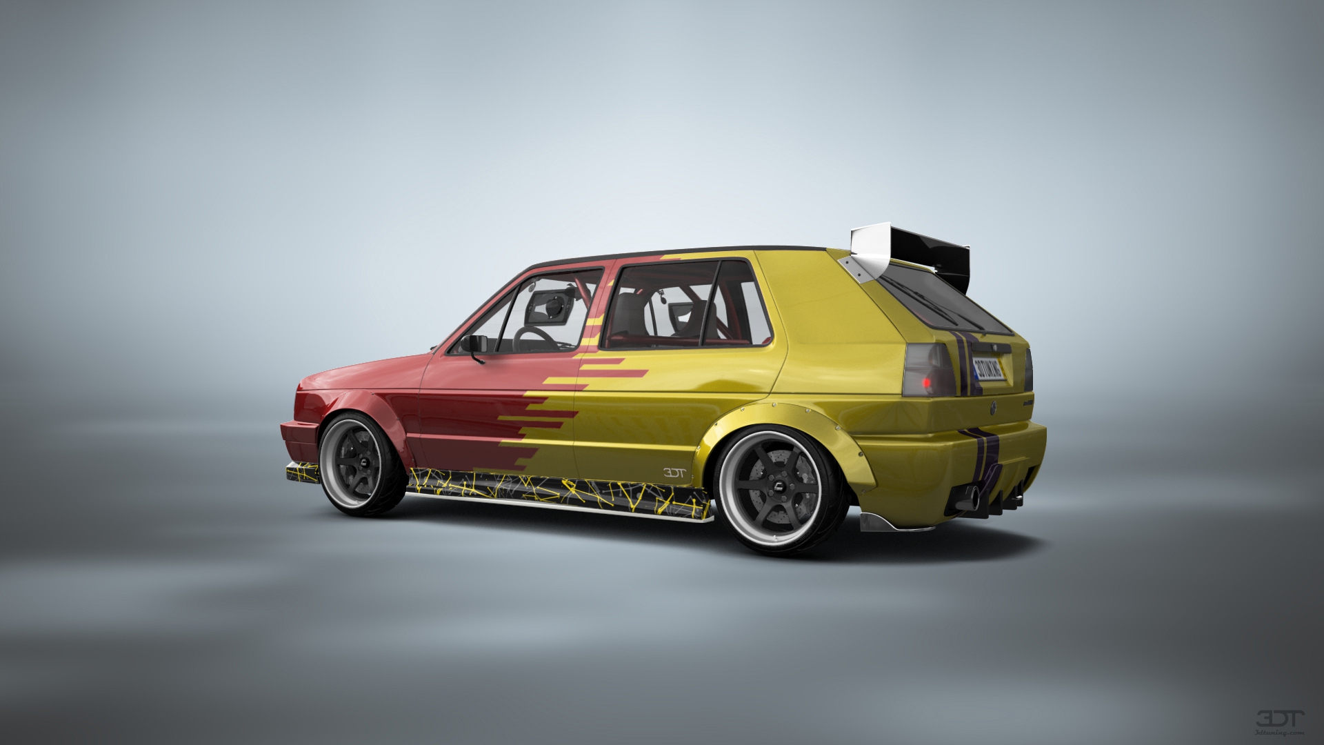 Volkswagen Golf Mk2 1983 — Theo Alexandris's build with 53 parts