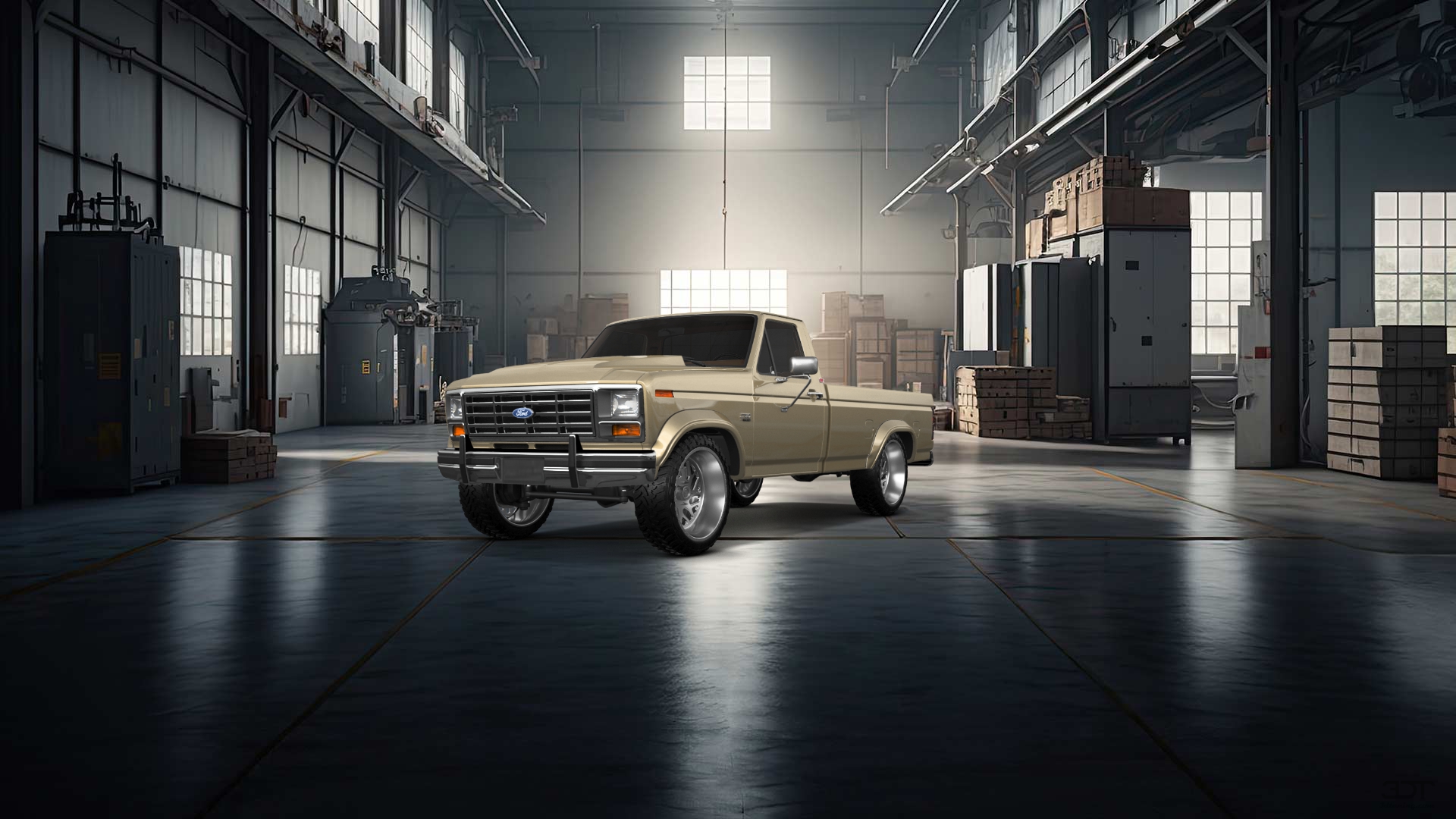 Ford F-150 2 Door pickup truck 1986 tuning