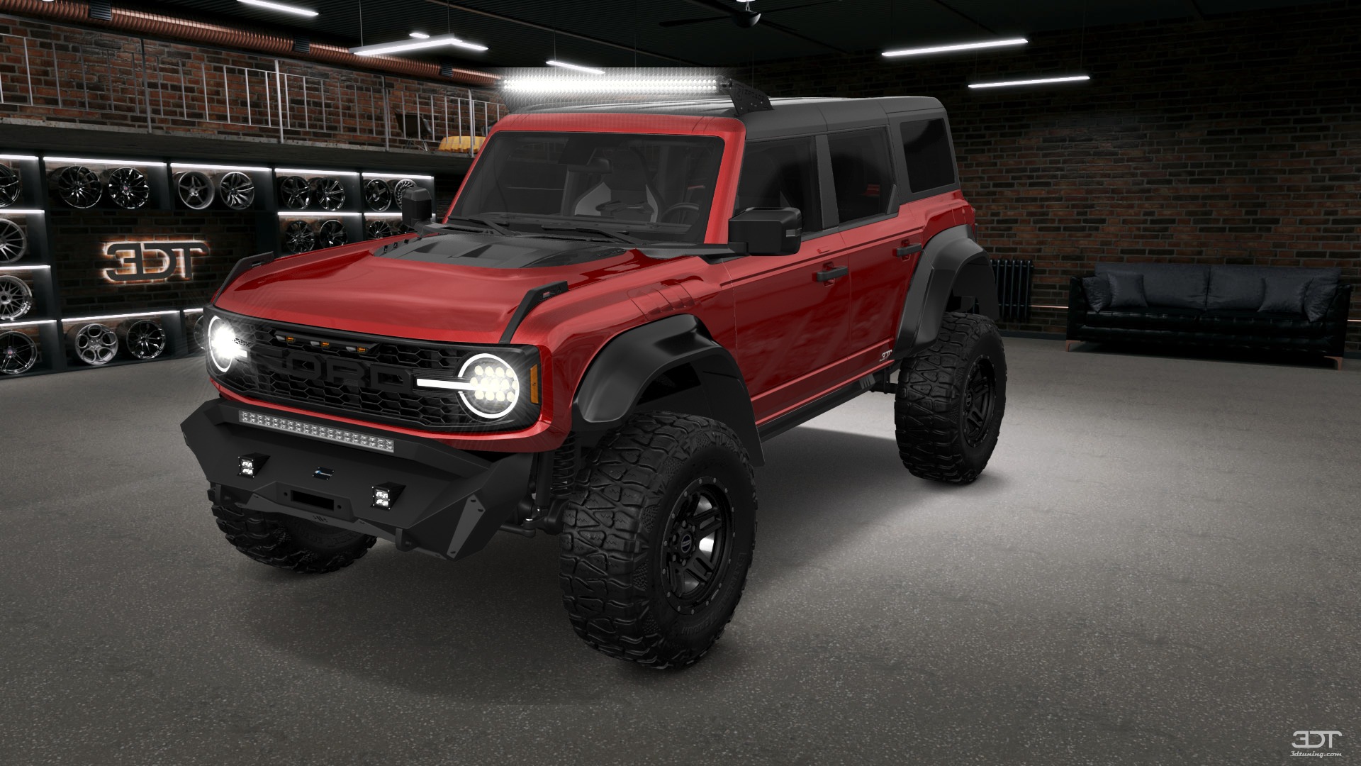 Ford Bronco Raptor 4 Door pickup truck 2022 tuning