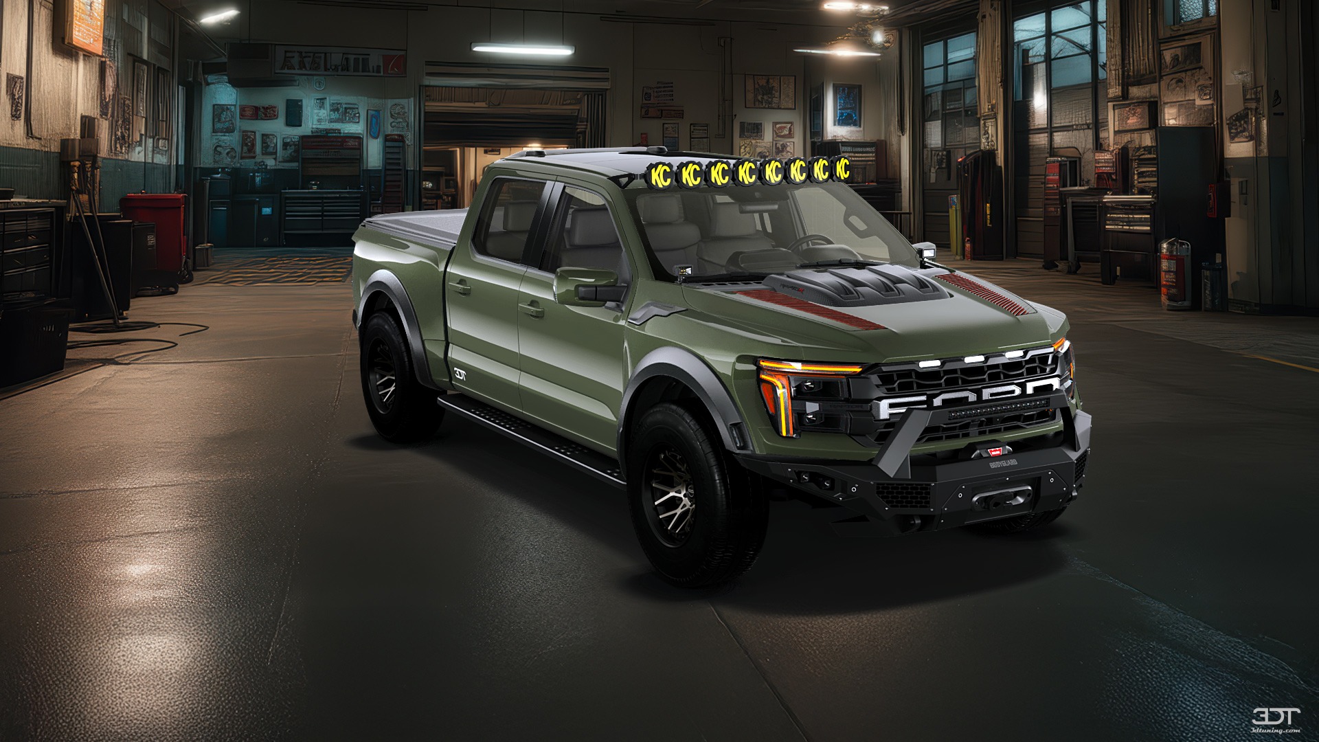 Ford F-150 Raptor 4 Door pickup truck 2024 tuning