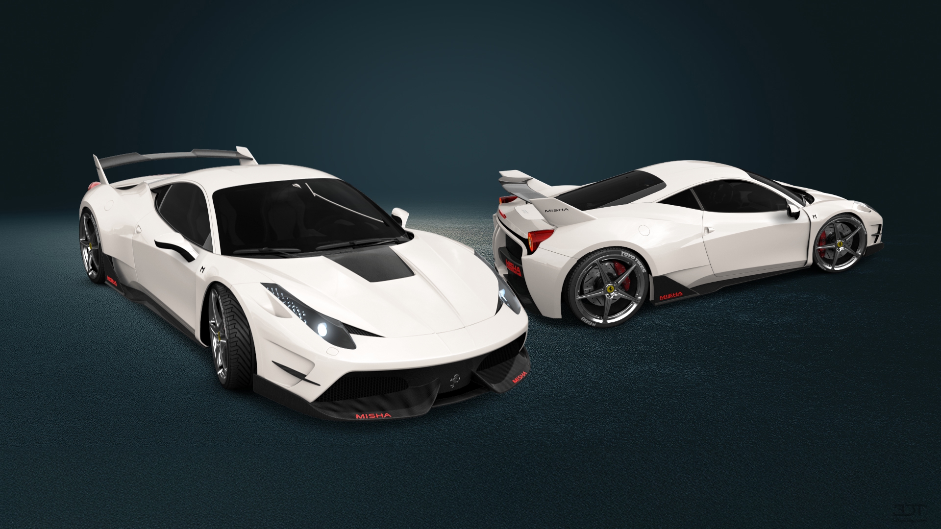 Ferrari 458 Italia 2 door spider 2010 tuning
