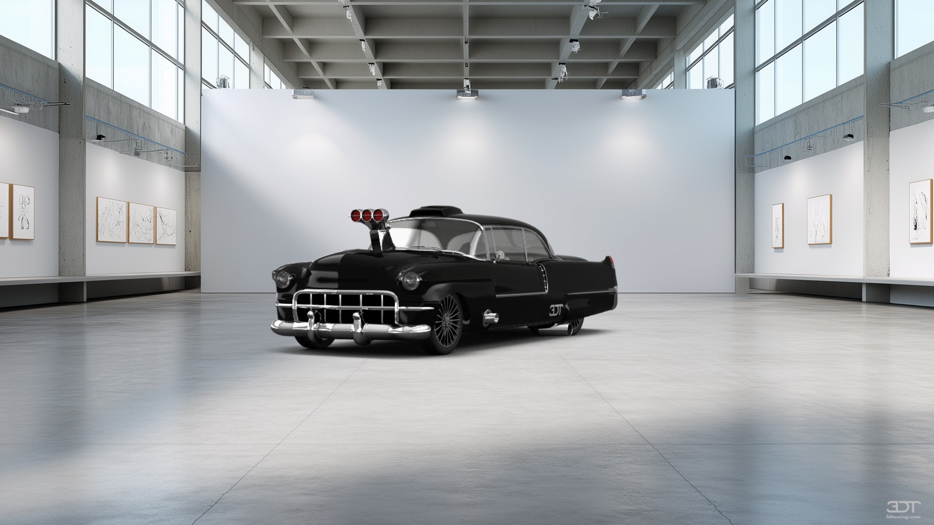 Cadillac De Ville Coupe 1956 tuning