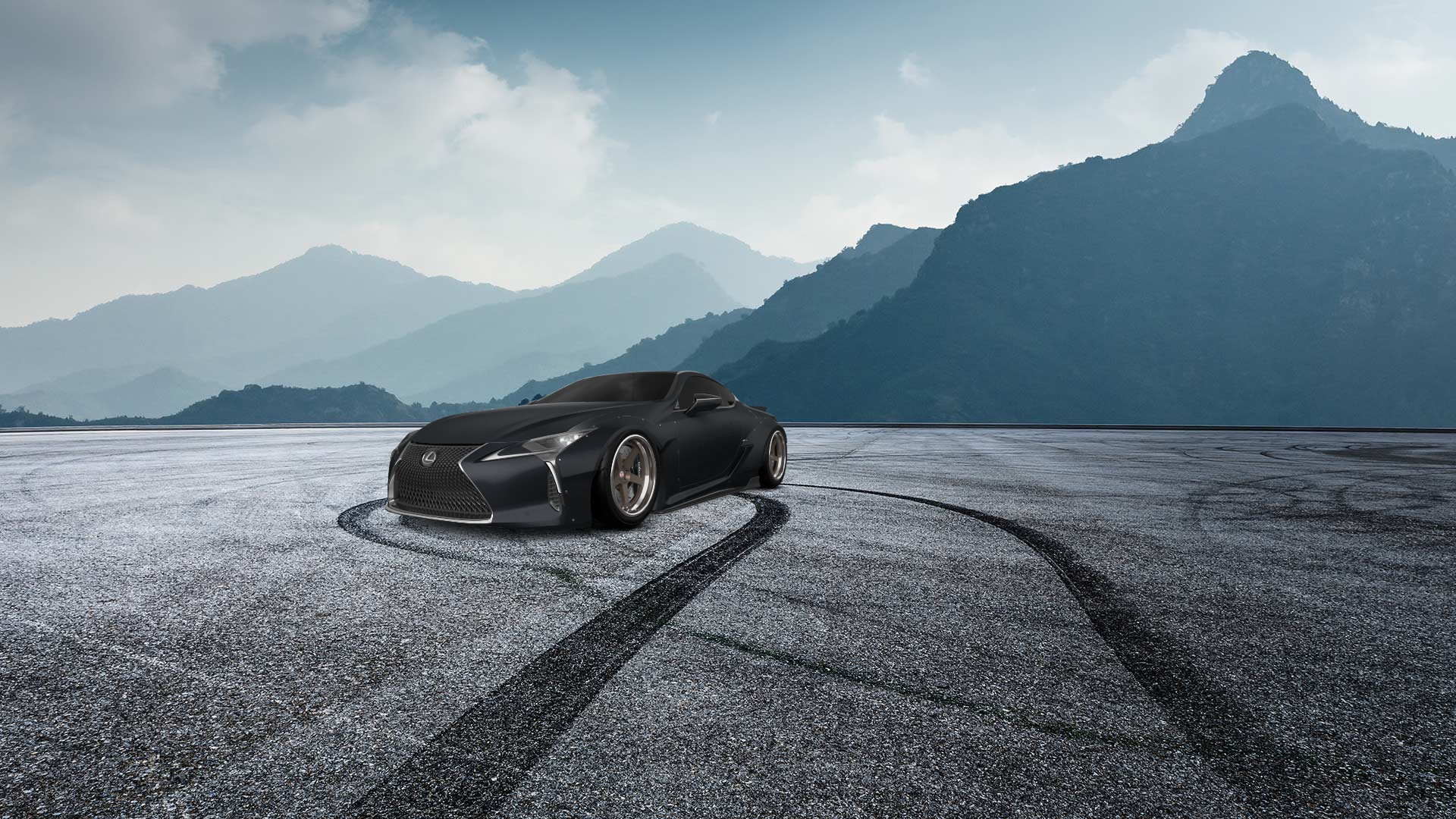 Lexus LC500 2 door fastback coupe 2017