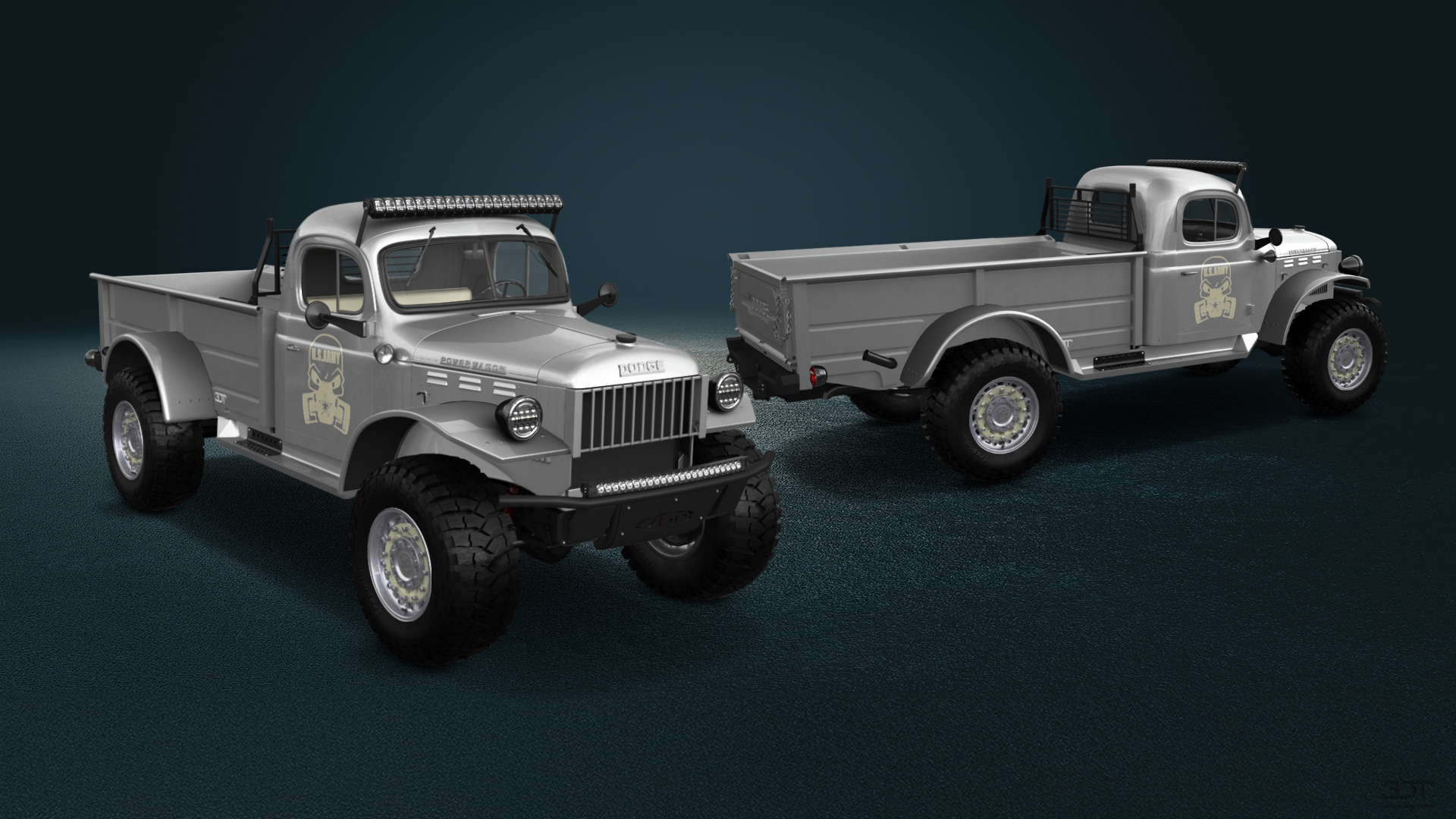 Dodge Power Wagon 2 Door pickup truck 1947