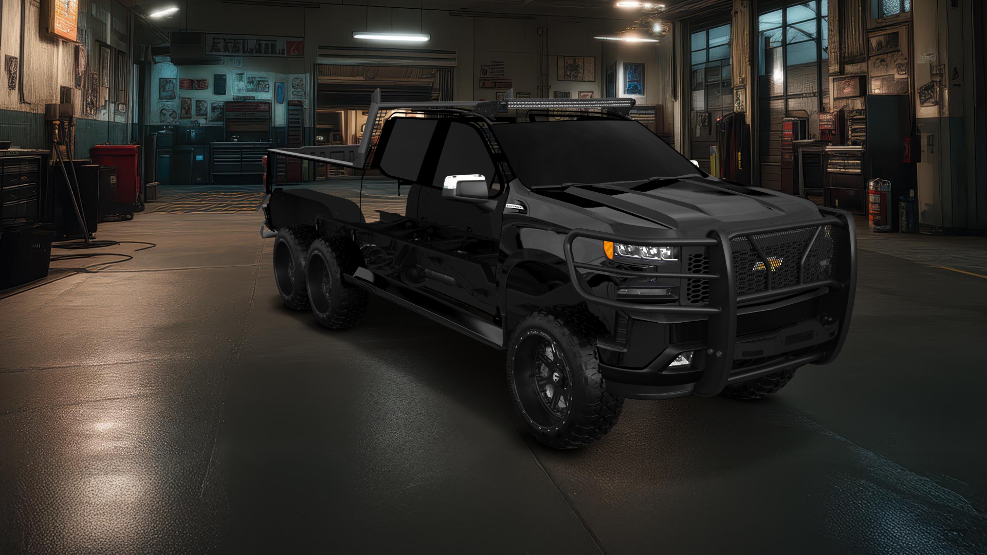 Chevrolet Silverado Hennessey Goliath 6X6 Truck 2020 tuning