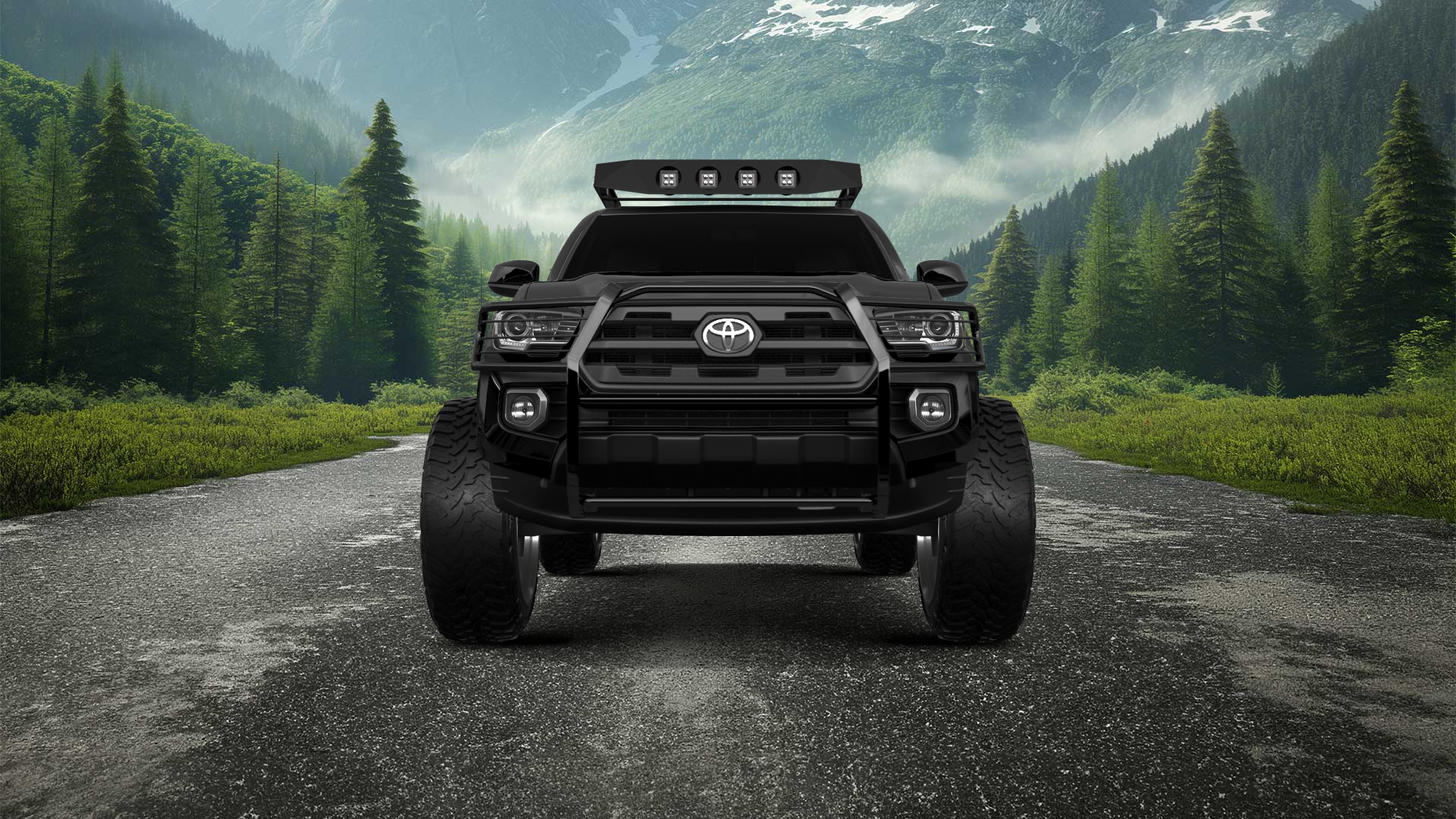 Toyota Tacoma 4 Door pickup truck 2018 tuning