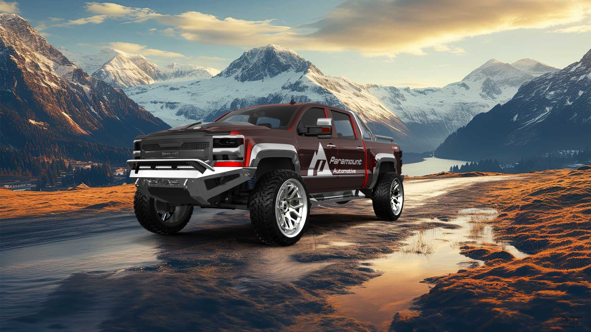 Chevrolet Silverado 1500 4 Door pickup truck 2016 tuning