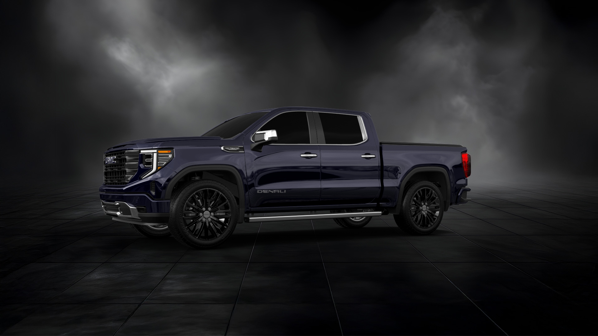 GMC Sierra 1500 Crew Cab 5.8 ft box 4 Door pickup truck 2023 tuning