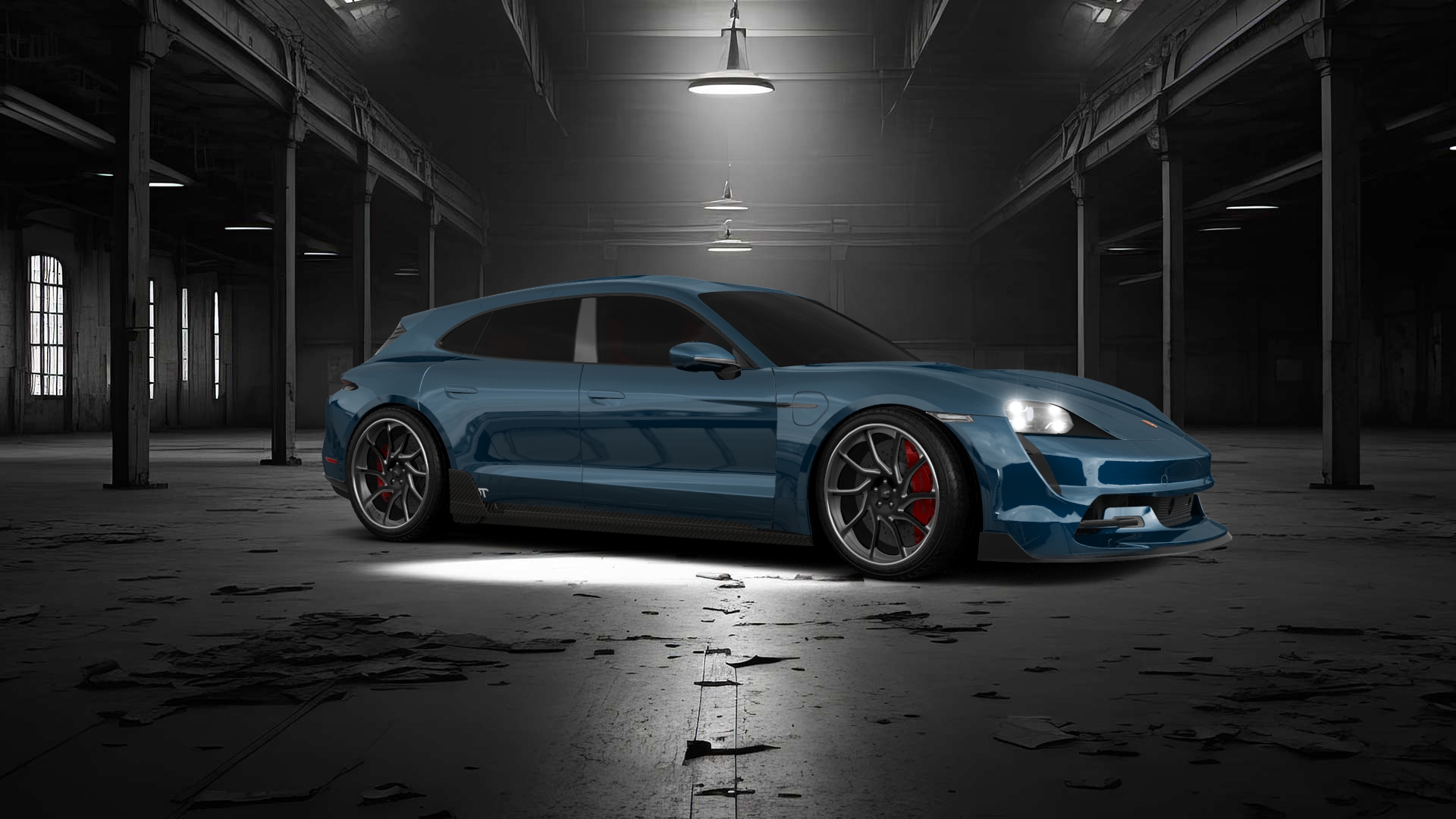Porsche Taycan Sport Turismo Shooting Brake 2019 tuning