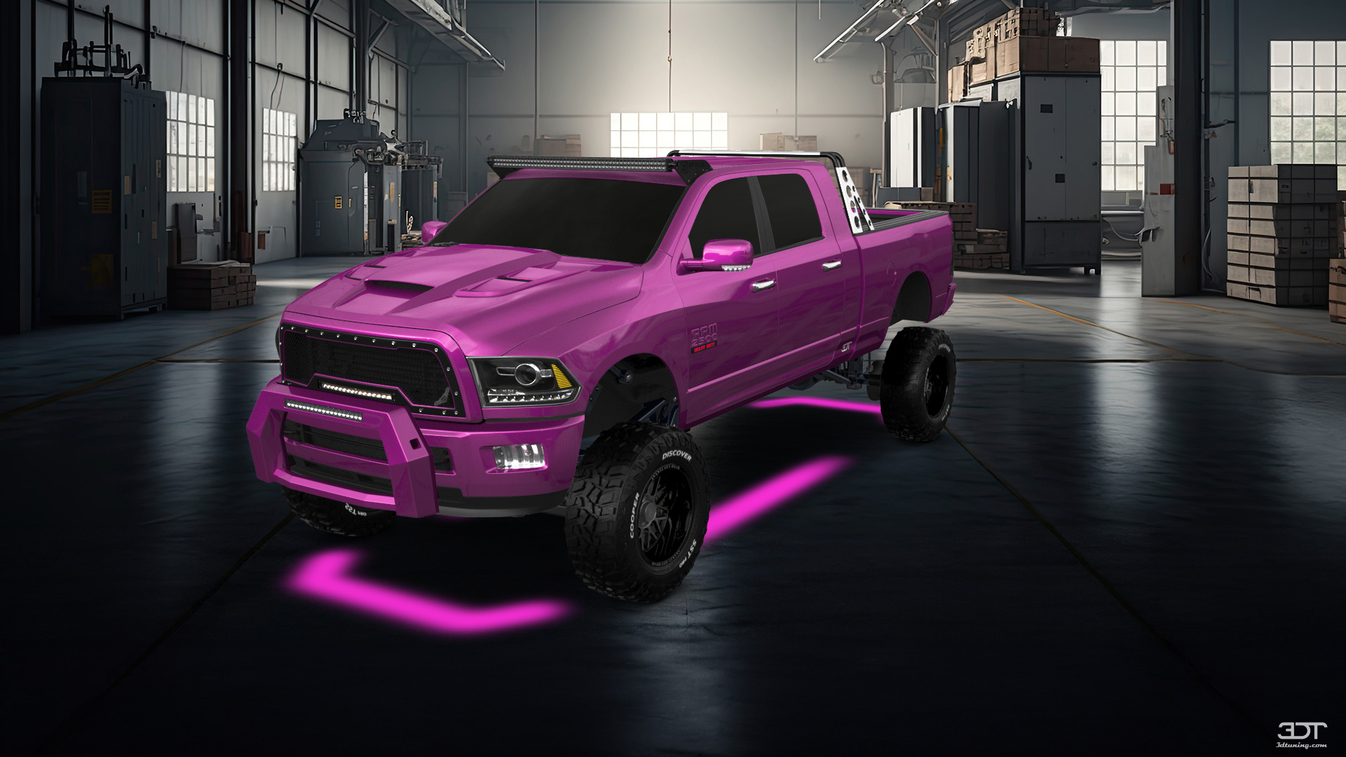 Dodge Ram 2500 Mega Cab 6.4 ft box 4 Door pickup truck 2010