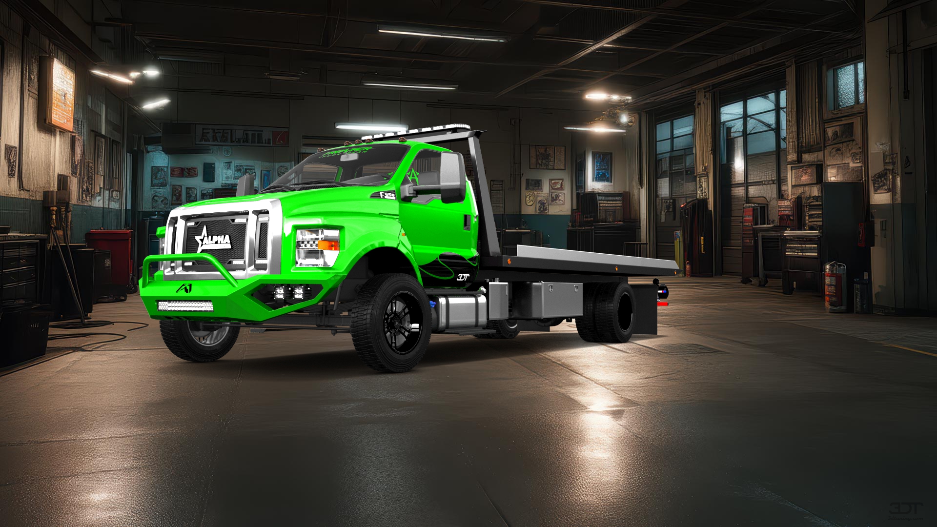 Ford F-650 Tow Truck Pickup 2016 tuning