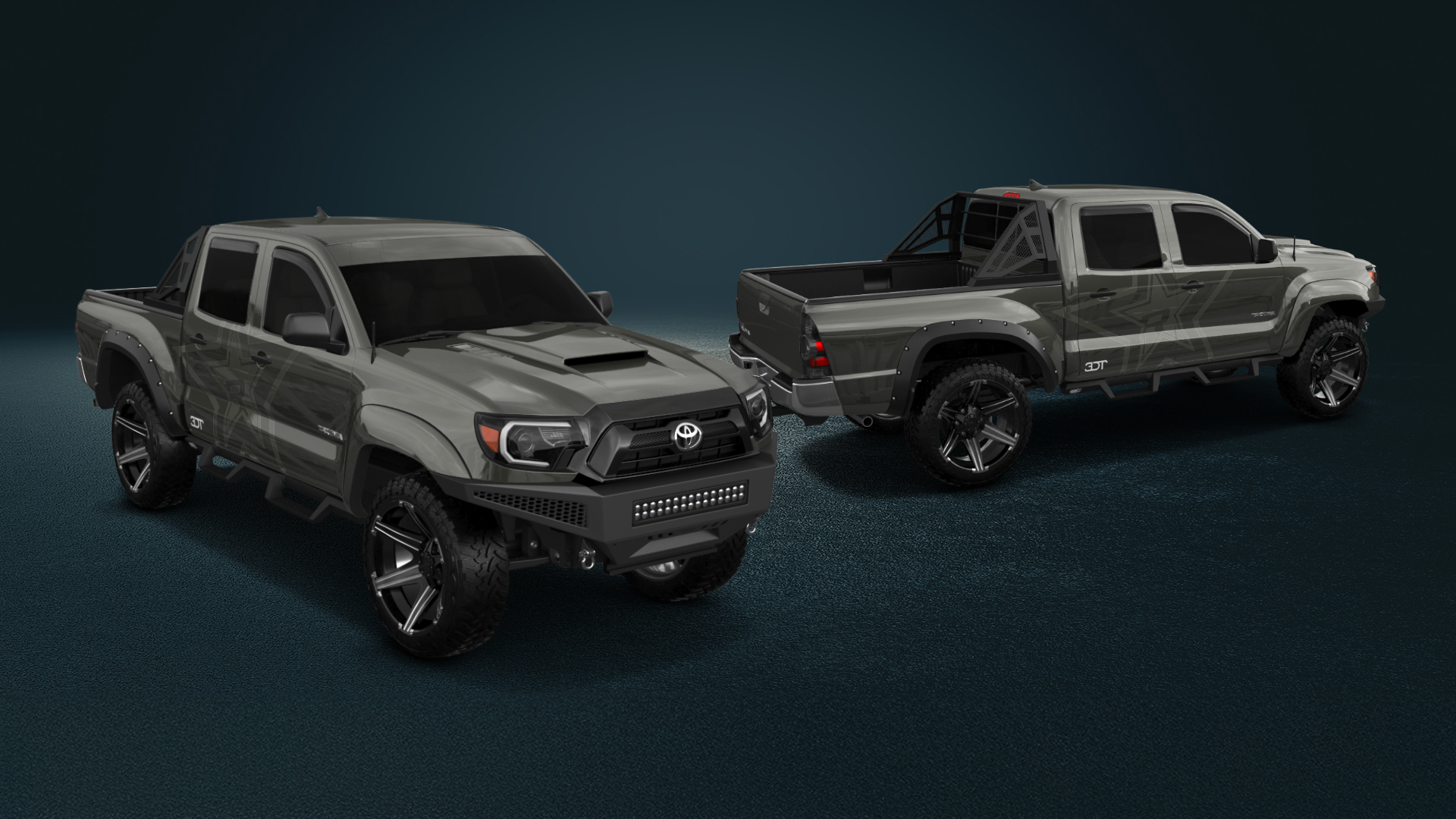 Toyota Tacoma Crew Cab 5.1 ft box 4 Door pickup truck 2012 tuning