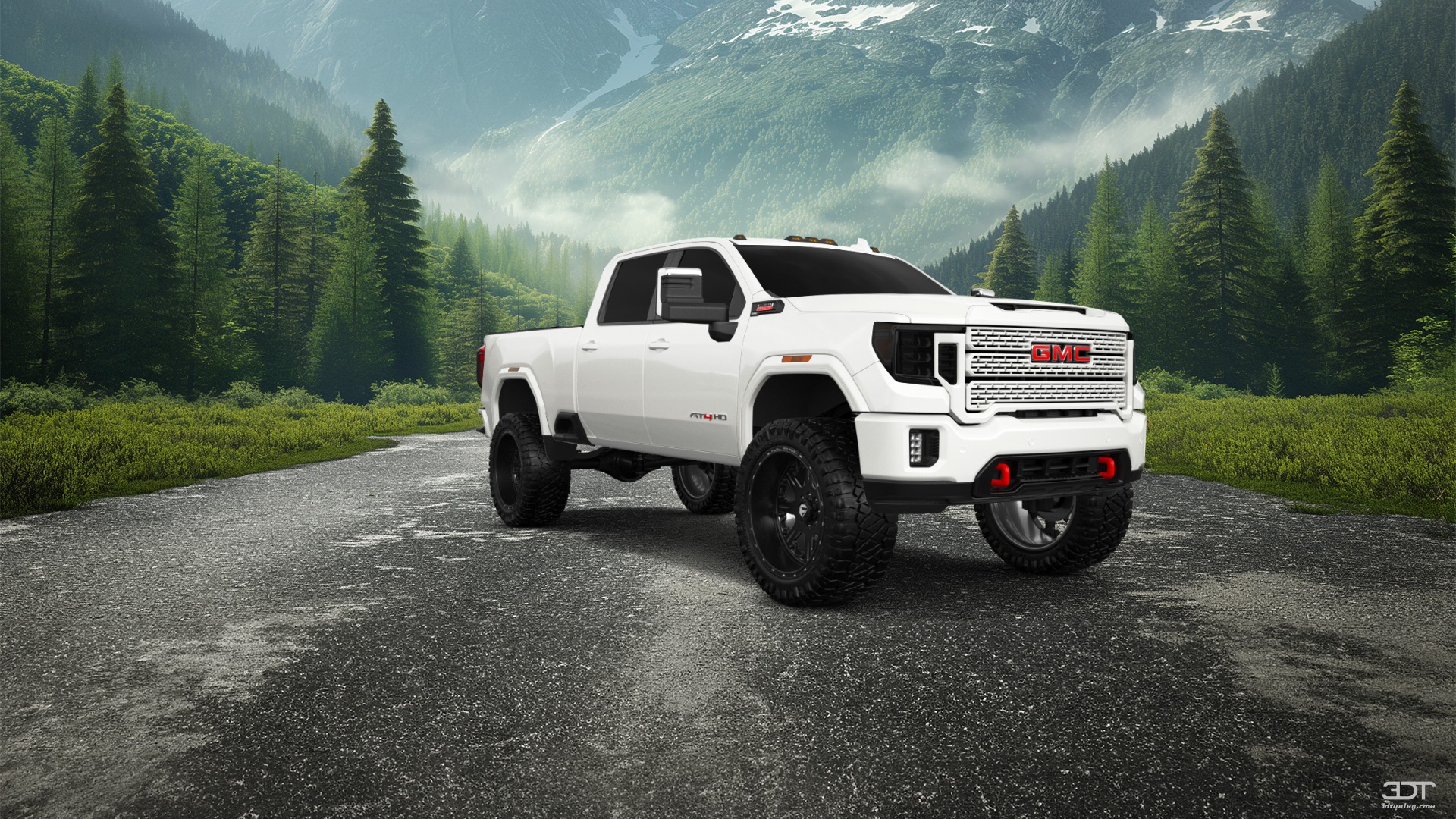 GMC Sierra 2500 HD 4 Door pickup truck 2020 tuning