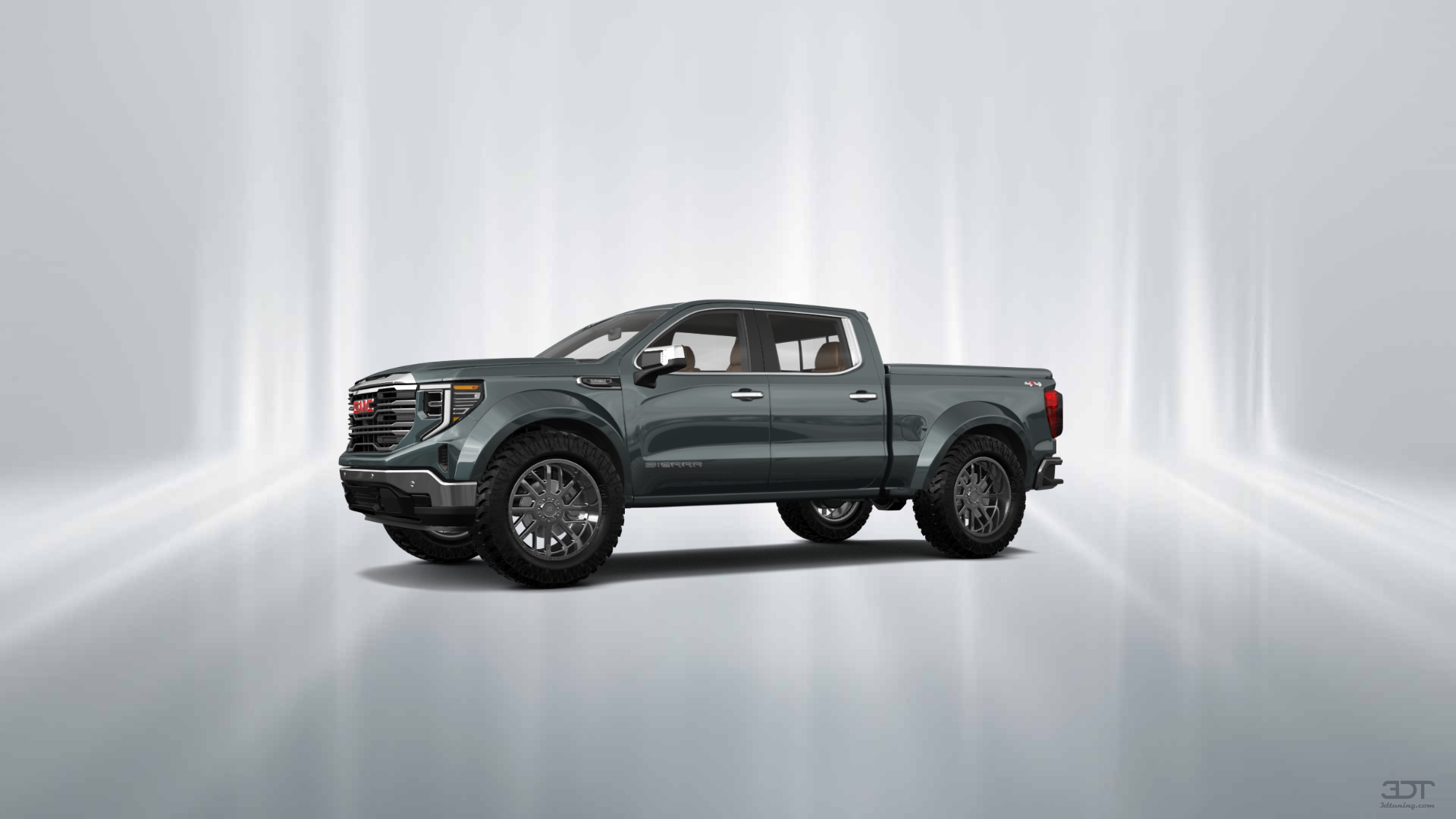 GMC Sierra 1500 Crew Cab 5.8 ft box 4 Door pickup truck 2023 tuning