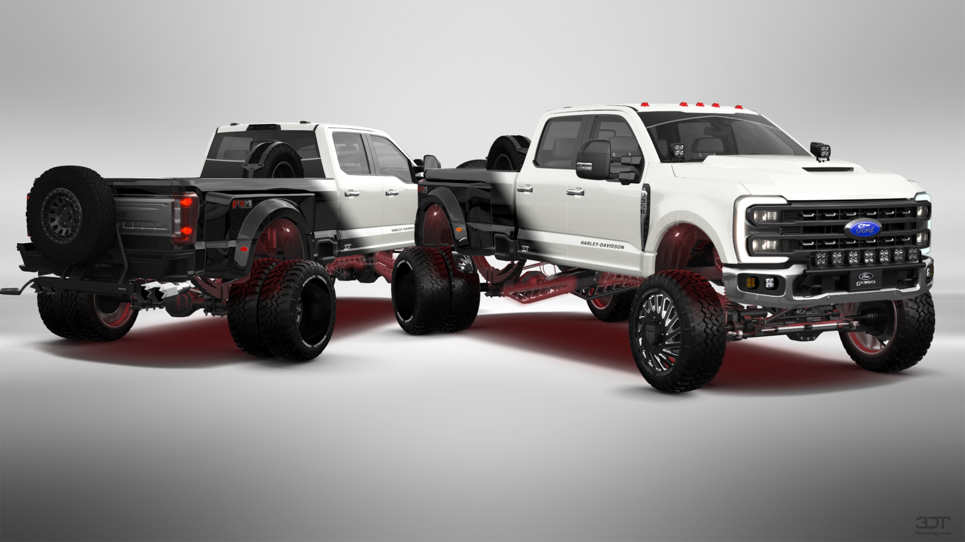 Ford F-350 DRW Crew Cab 4 Door pickup truck 2023 tuning