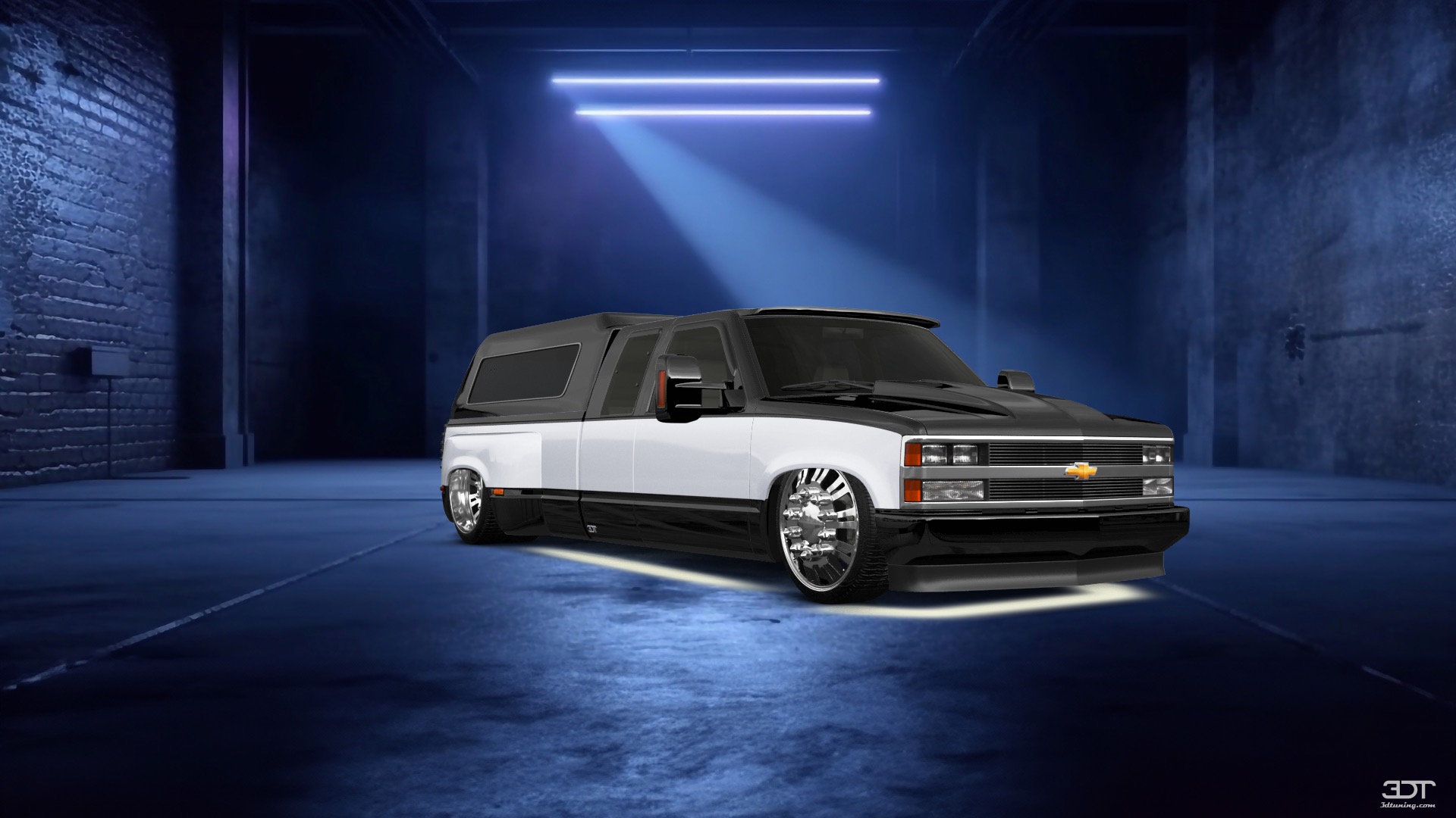 Chevrolet K3500 Extended Cab Pickup Truck 1988