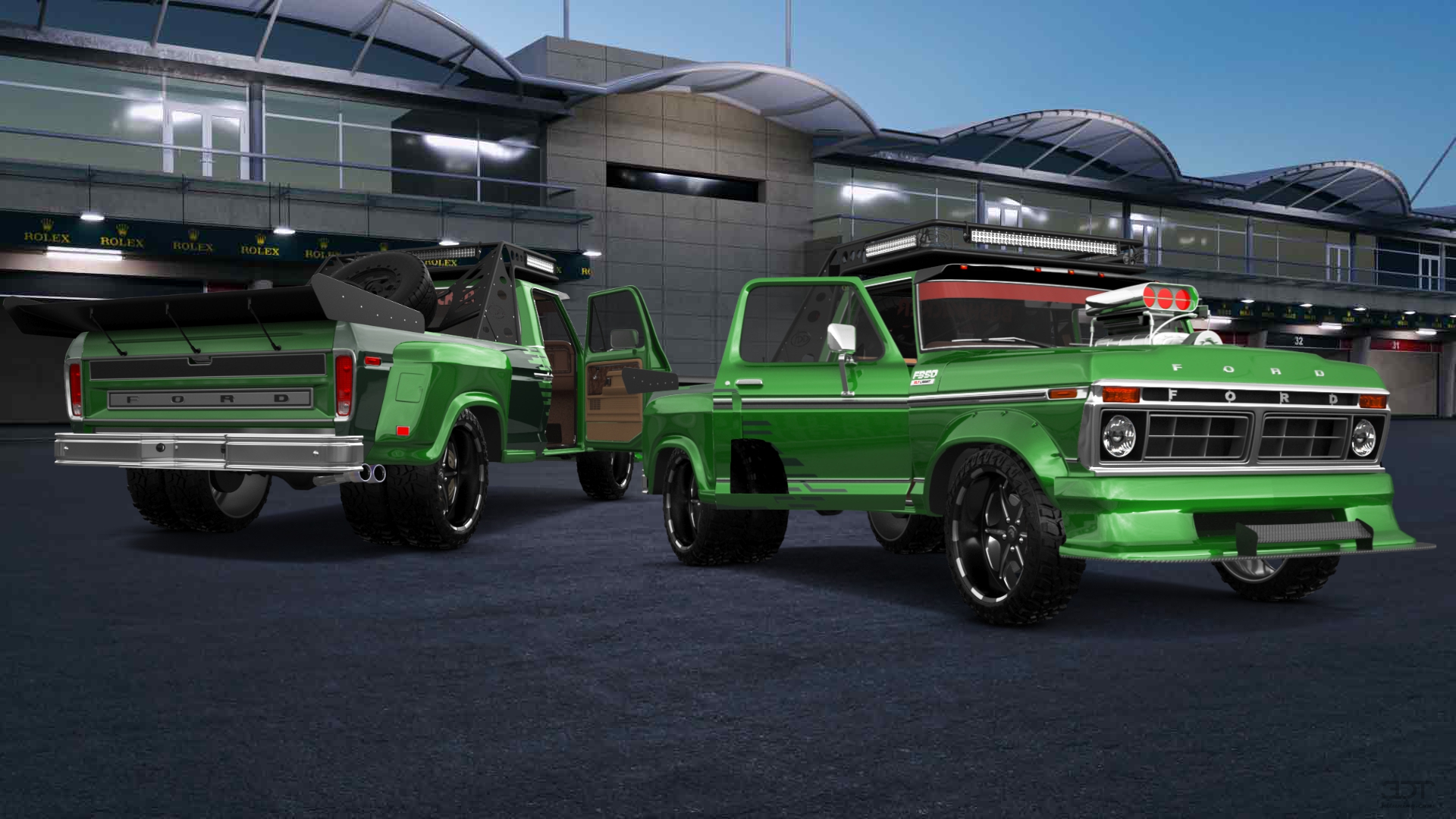 Ford F-350 Dually 2 Door pickup truck 1974
