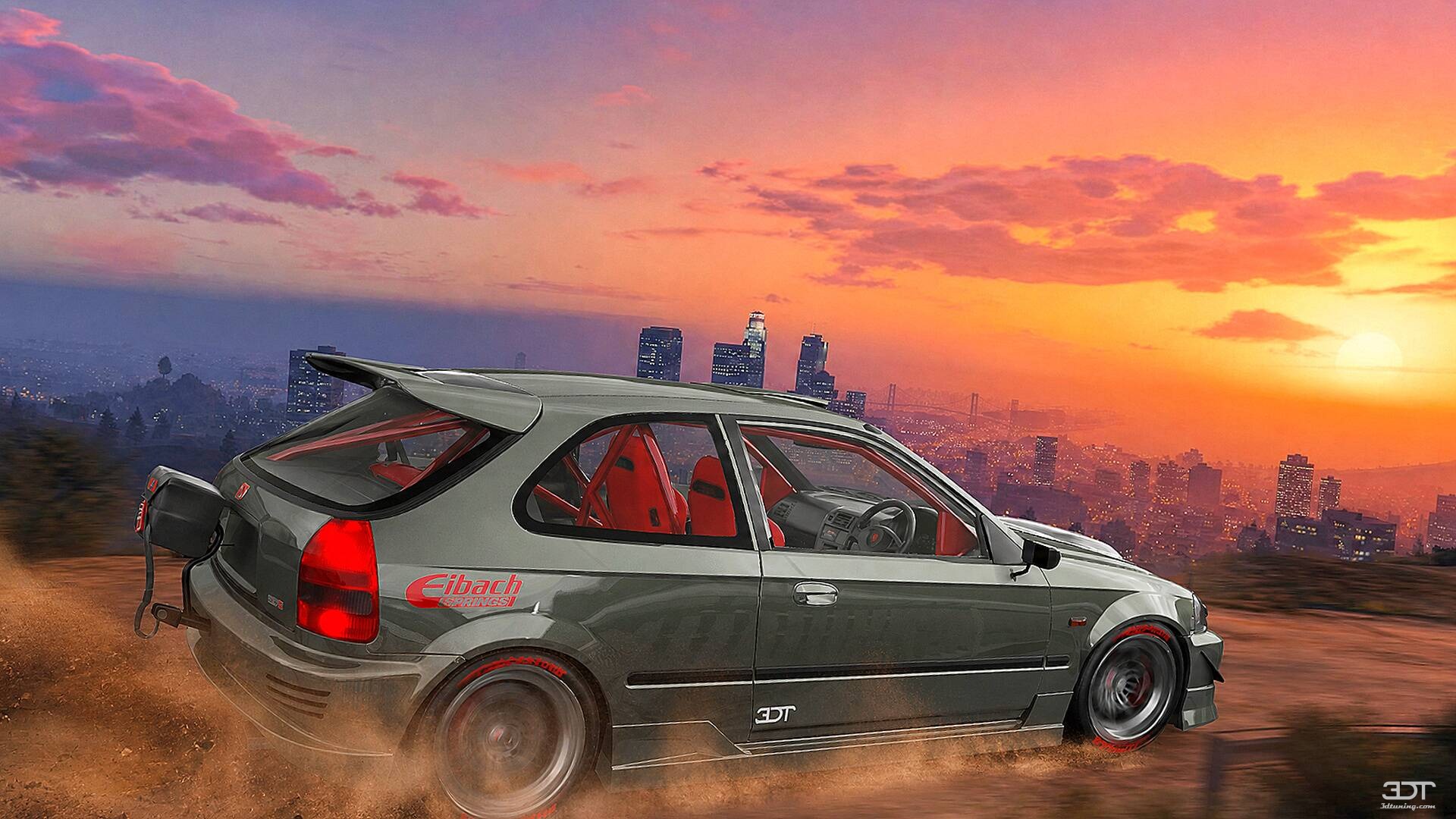 Honda Civic 3 Door Hatchback 1997 tuning