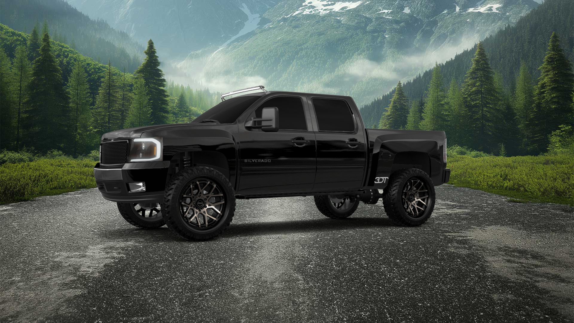 Chevrolet Silverado 1500 Crew Cab 4 Door pickup truck 2007