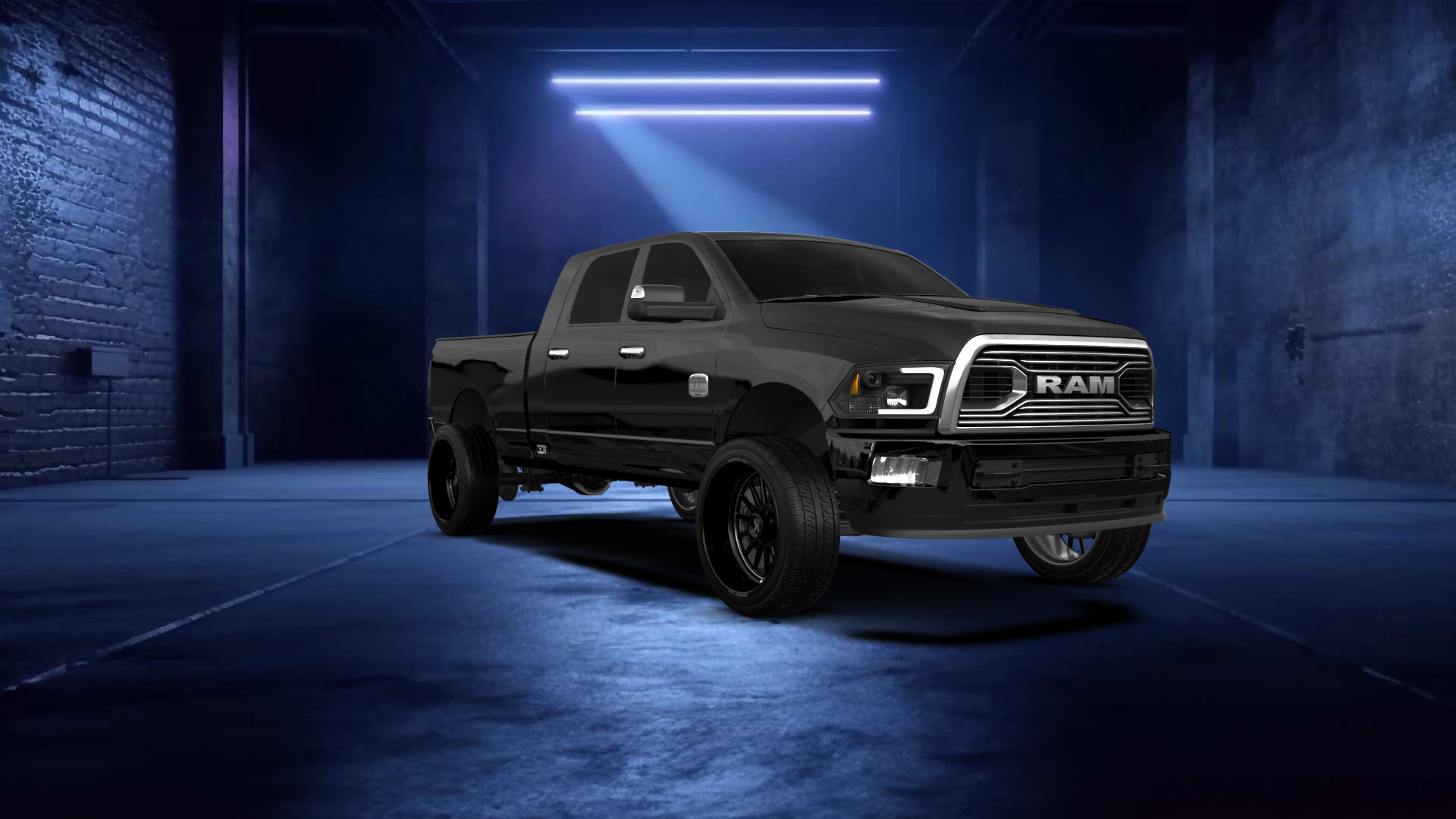 Dodge Ram 2500 Mega Cab 6.4 ft box 4 Door pickup truck 2010